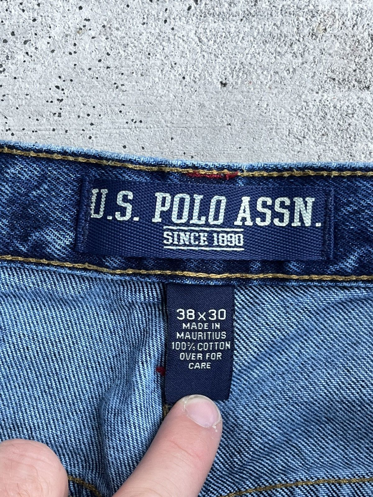 U.S. Polo Assn. 38 X 30 VERY BAGGY jeans polo Size US 38 / EU 54 - 9 Thumbnail