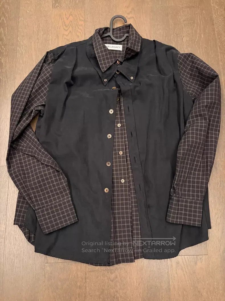 Our Legacy Our Legacy Plaid Patchwork Shirt Size US M / EU 48-50 / 2 - 1 Thumbnail