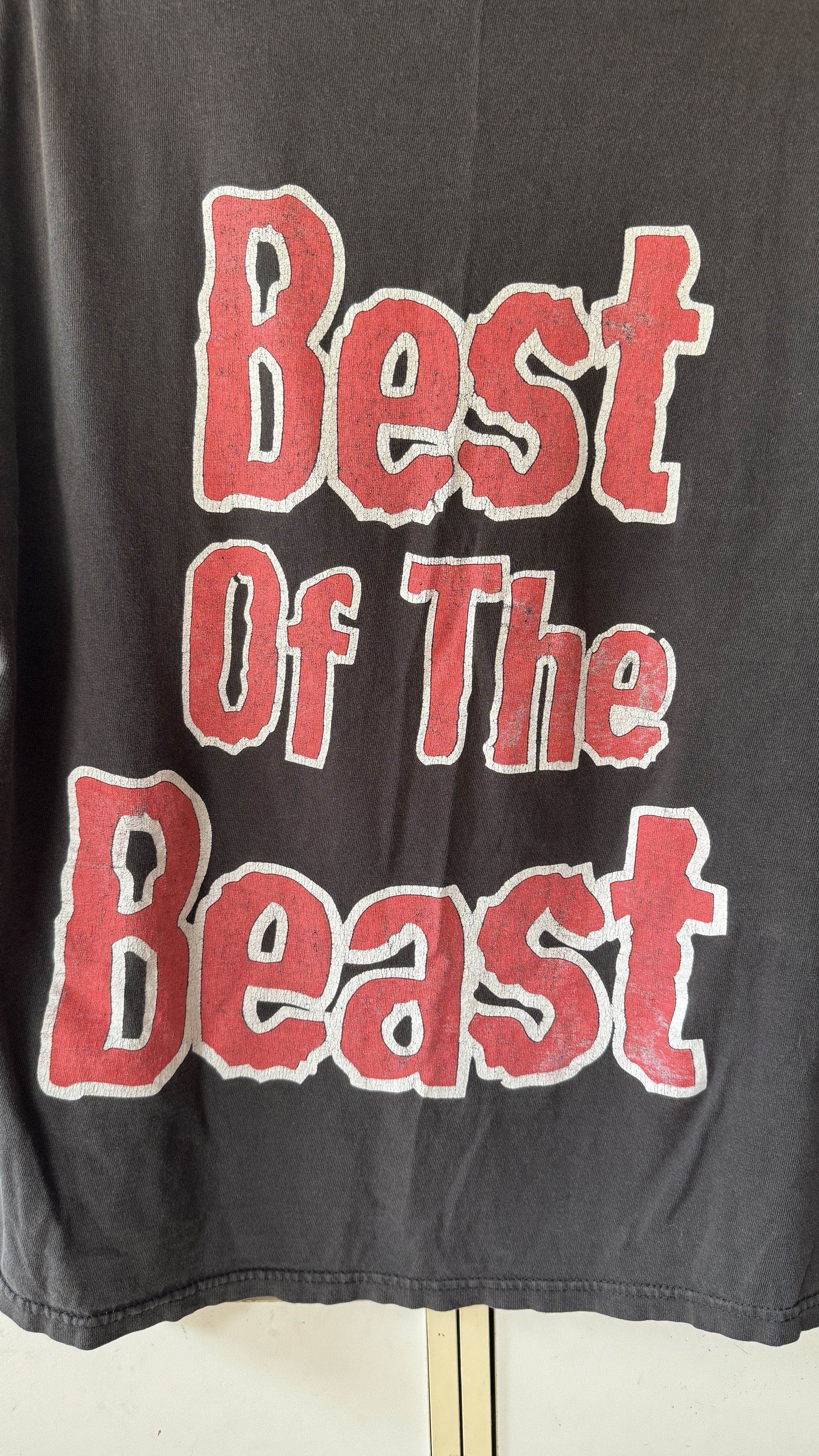 Iron Maiden VINTAGE 1996 IRON MAIDEN 'BEST OF THE BEAST' T SHIRT Size US L / EU 52-54 / 3 - 5 Thumbnail