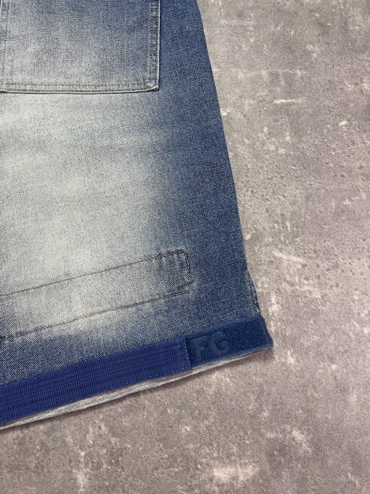 Marithe + Francois Girbaud Marithe + Francois Girbaud Baggy Straps Denim Jorts 34 Size US 34 / EU 50 - 12 Thumbnail