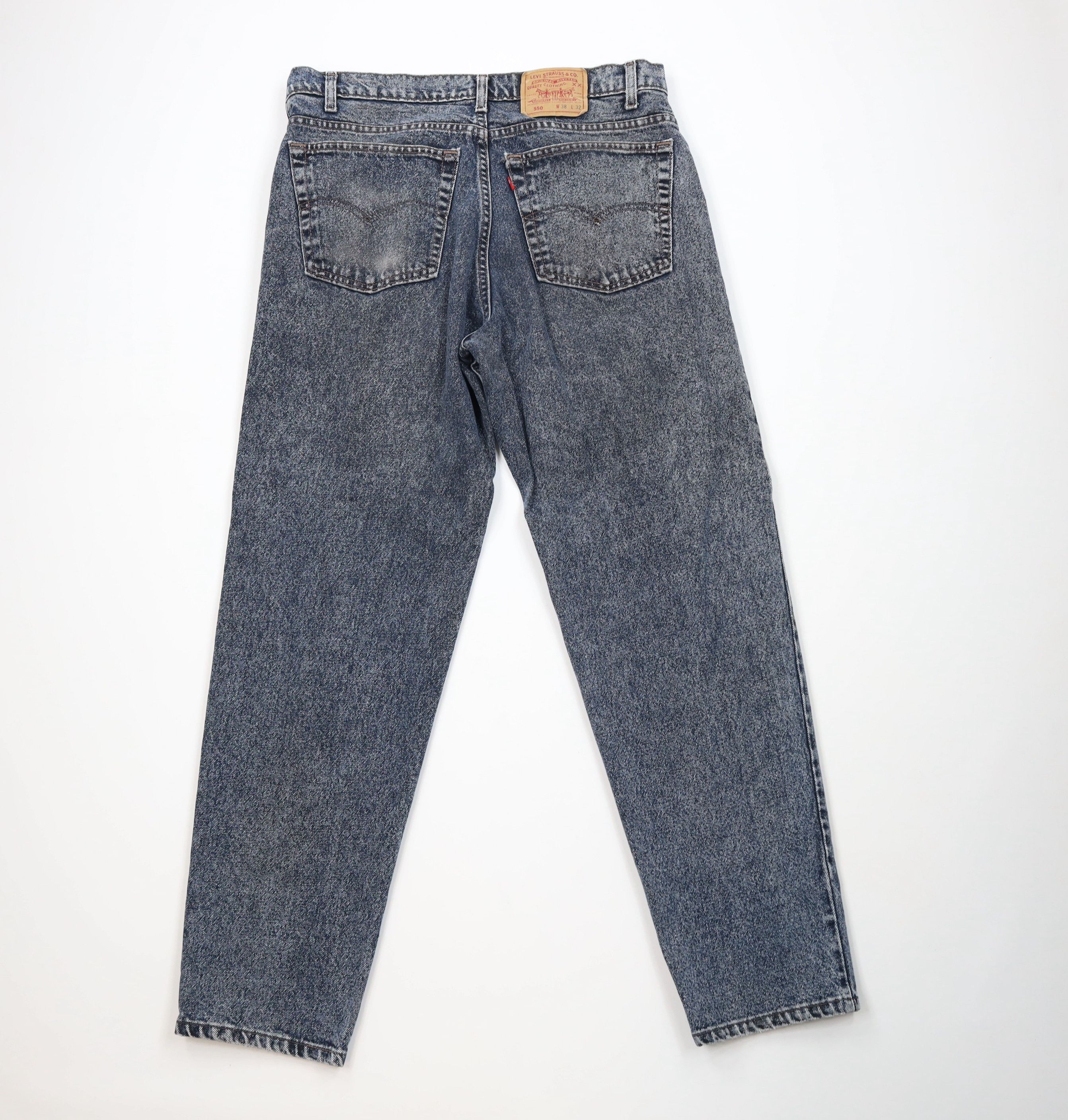 Levi's Vintage 80s 90s Levis 550xx Wash Relaxed Fit Denim Jeans USA Size US 38 / EU 54 - 9 Thumbnail
