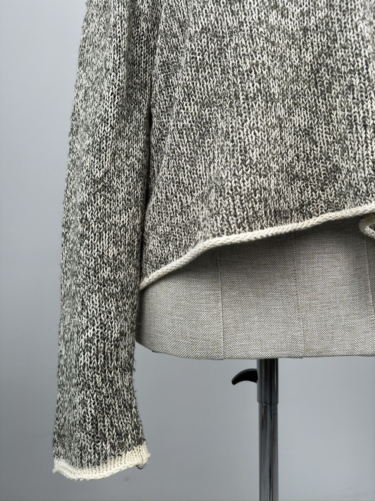 Adolfo Dominguez ADOLFO DOMINGUEZ Avant Garde Japanese Silk Blend Sweater Size M / US 6-8 / IT 42-44 - 8 Thumbnail