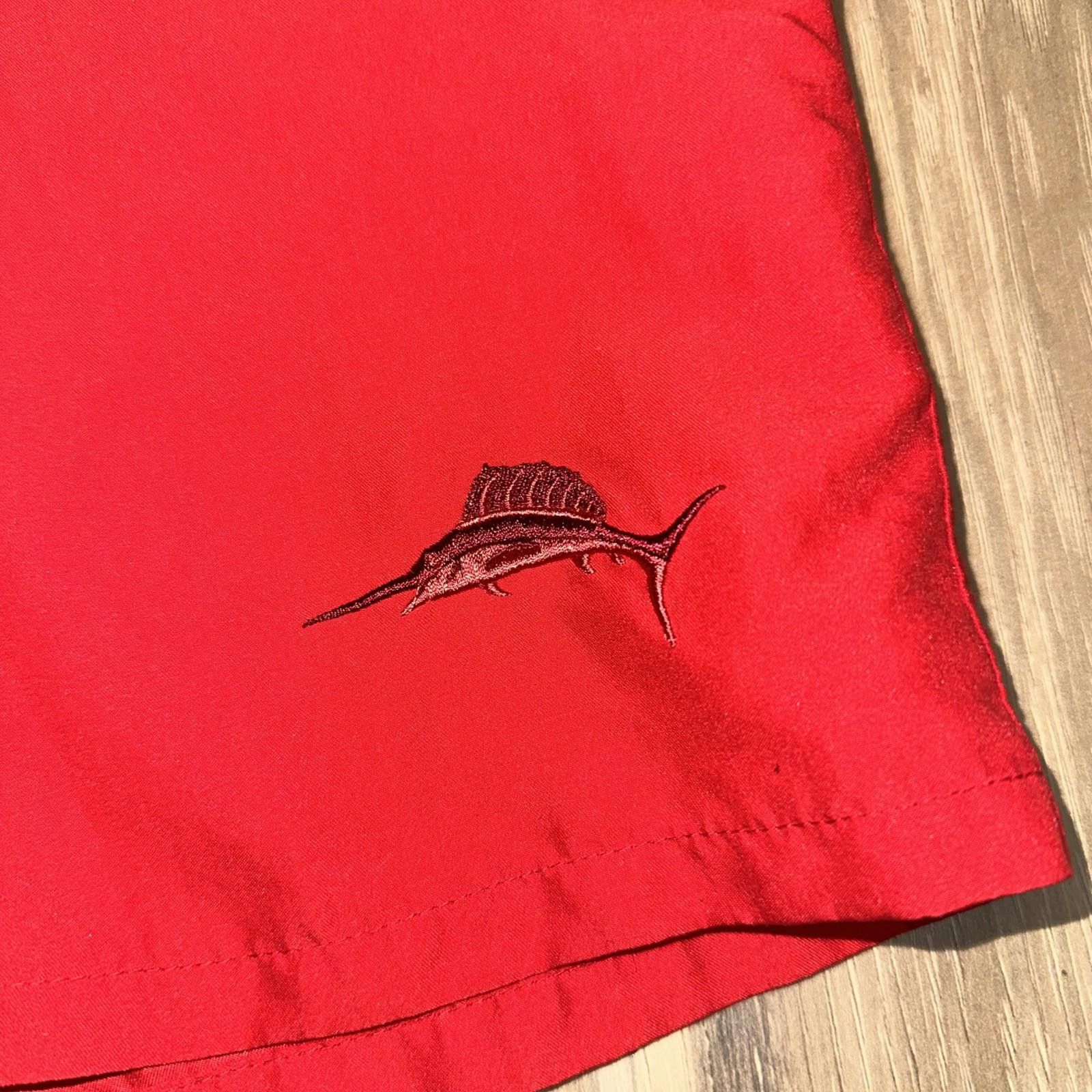 Other Joe Marlin Red Board Shorts With Mesh Lining Size Large Size US 34 / EU 50 - 2 Thumbnail