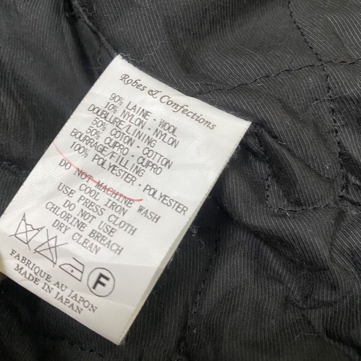 Designer × Japanese Brand Rope J consection motocyle wool jacket Size US M / EU 48-50 / 2 - 15 Thumbnail