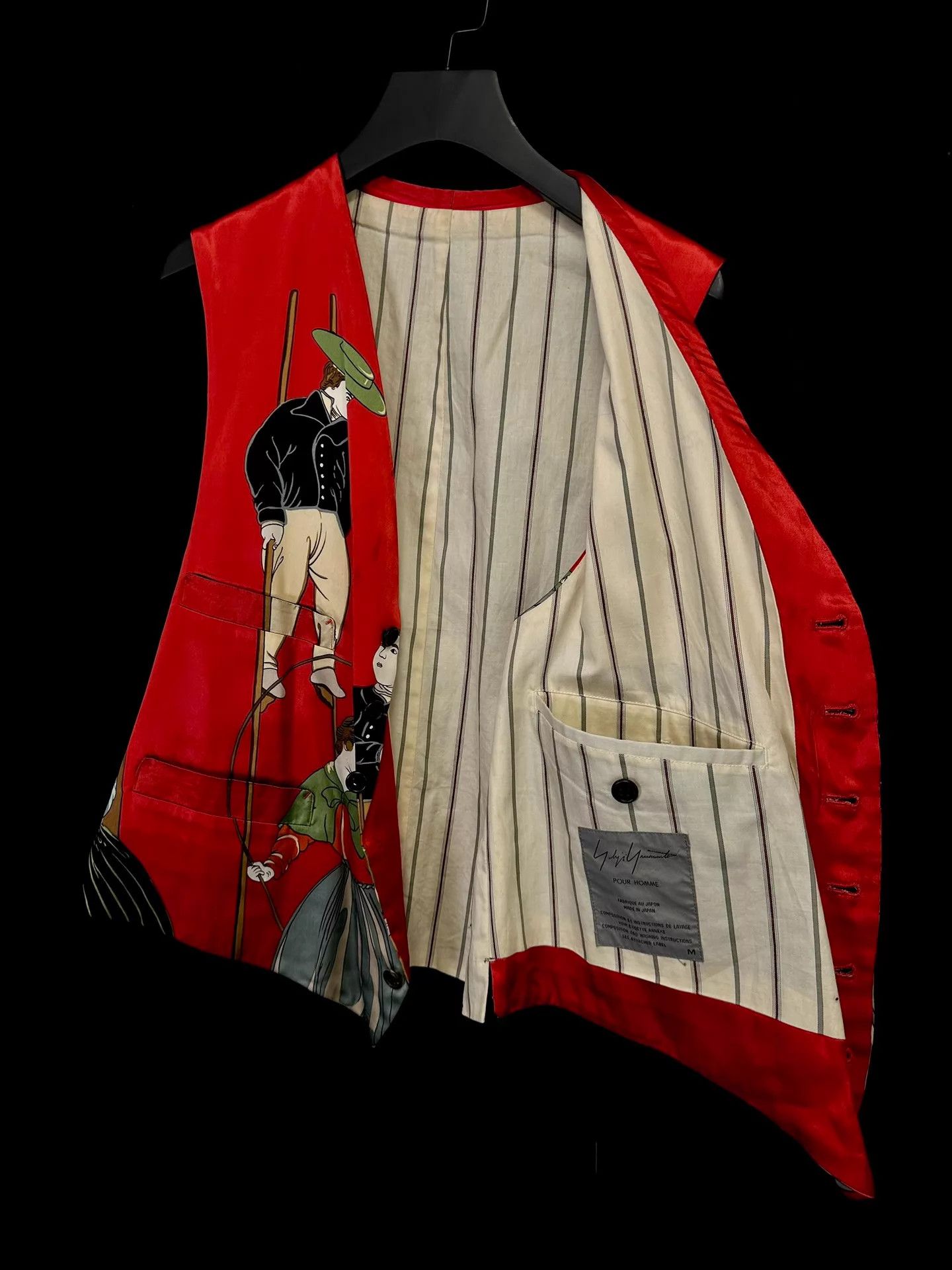 Yohji Yamamoto Yohji Yamamoto 95AW Rokumeikan Vest M Heavyweight Rayon Size US M / EU 48-50 / 2 - 2 Thumbnail