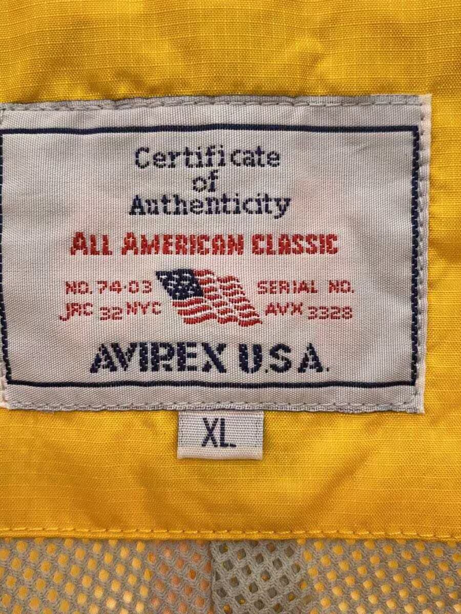 Avirex Avirex Plain Nylon Mountain Parka Yellow Size US XL / EU 56 / 4 - 3 Thumbnail