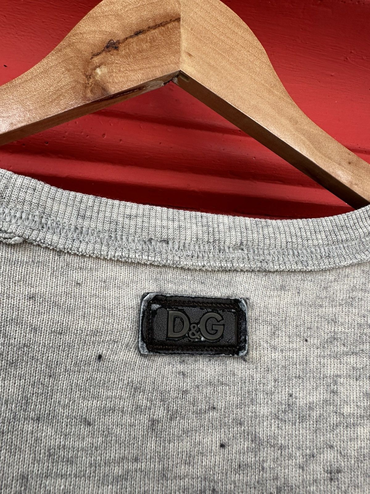 Dolce & Gabbana Dolce & Gabbana Blank Elbowpatch Crewneck Size US S / EU 44-46 / 1 - 7 Thumbnail
