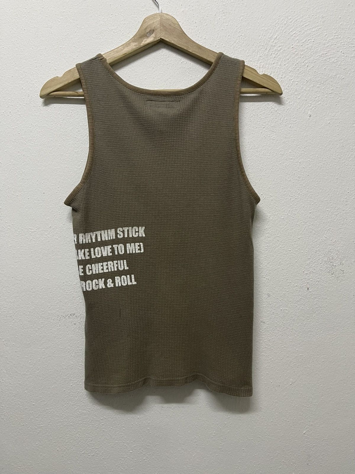 Katharine Hamnett London 1990s KATHERINE HAMNETT CUT AND SEWN PUNK TANK TOP Size M / US 6-8 / IT 42-44 - 2 Thumbnail