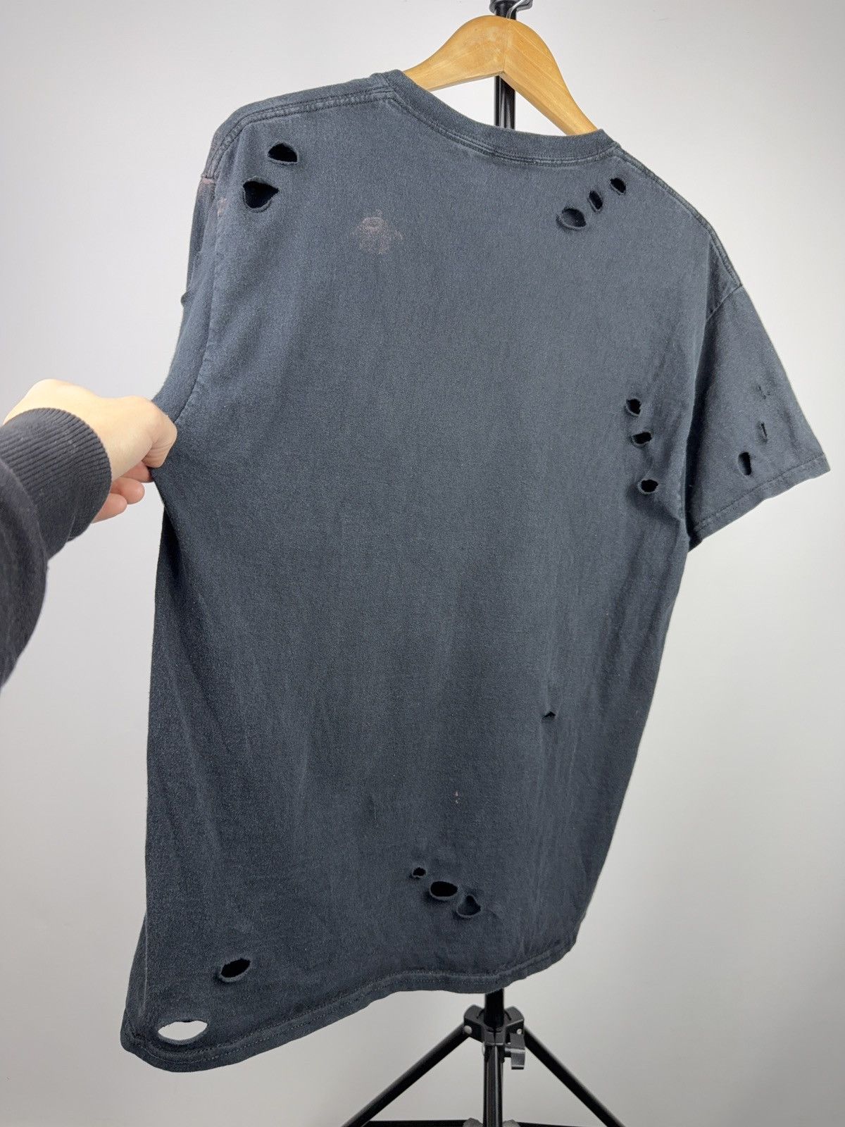 Thrasher 00s Thrasher Magazine Distressed Tee Grunge Skate T-Shirt Size US L / EU 52-54 / 3 - 8 Thumbnail