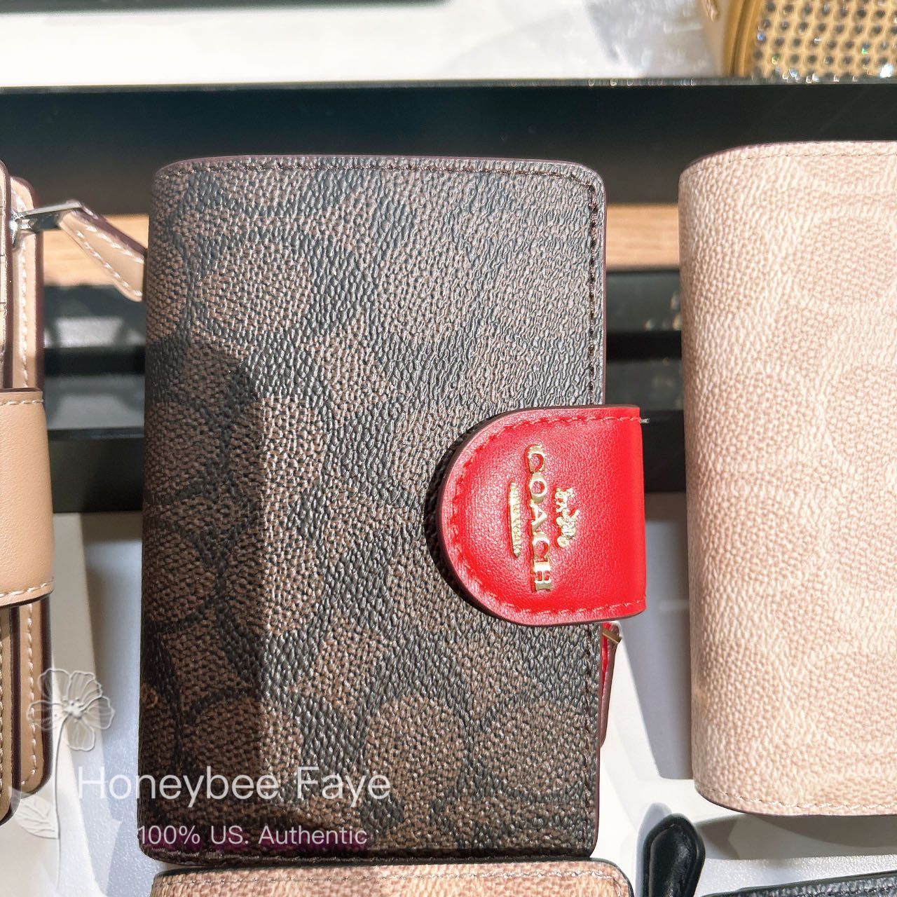 Coach Medium Corner Zip Wallet In Signature Canvas CW786 Size ONE SIZE - 2 Thumbnail