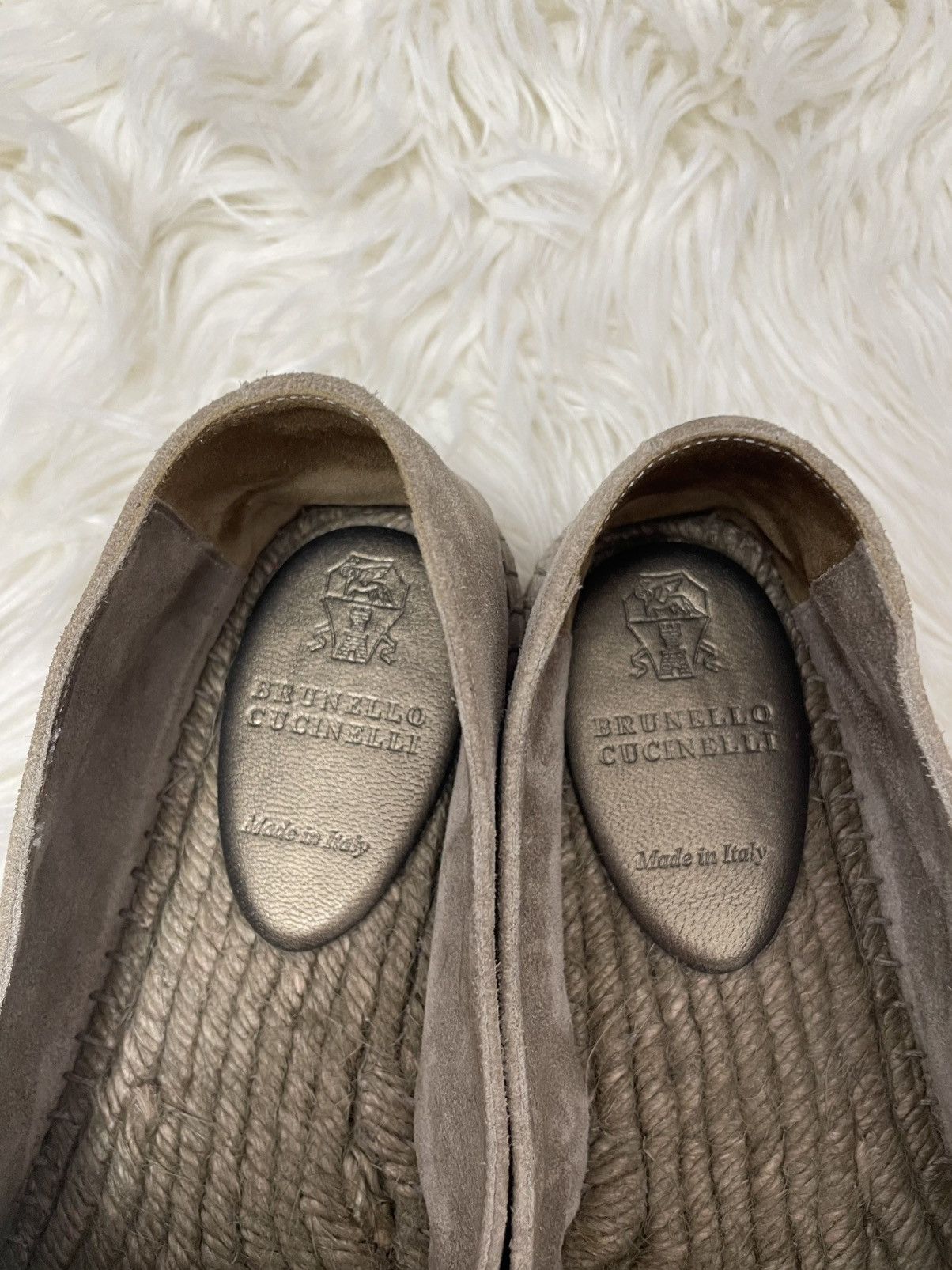 Brunello Cucinelli Brunello Cuccinelli Suede espadrilles Flats size 38 Size US 8 / IT 38 - 6 Thumbnail