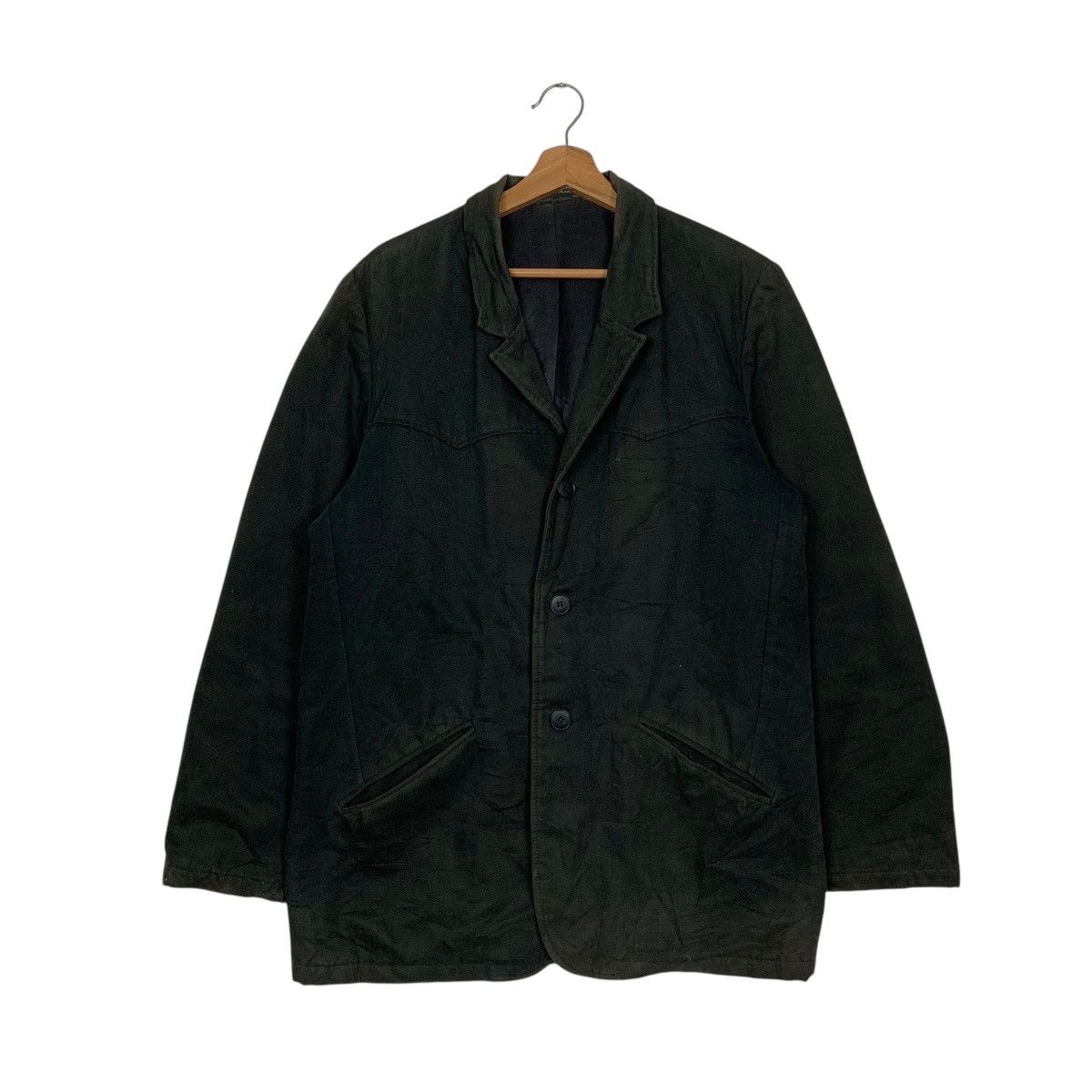agnes b. Agnes B Casual Black Jacket Size US S / EU 44-46 / 1 - 1 Thumbnail