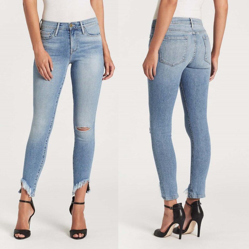 Frame NWT New $235 Frame Le Skinny De Jeanne in Scampi Jeans Size Size 26" / US 2 / IT 38 - 1 Thumbnail