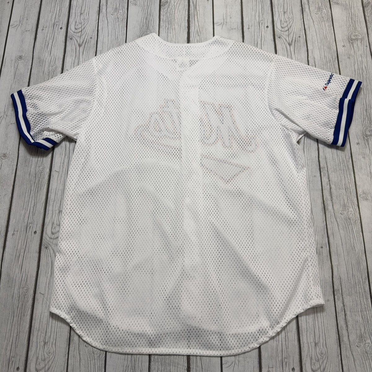 MLB × Majestic × Vintage Vintage New York Mets jersey Size US XL / EU 56 / 4 - 2 Thumbnail