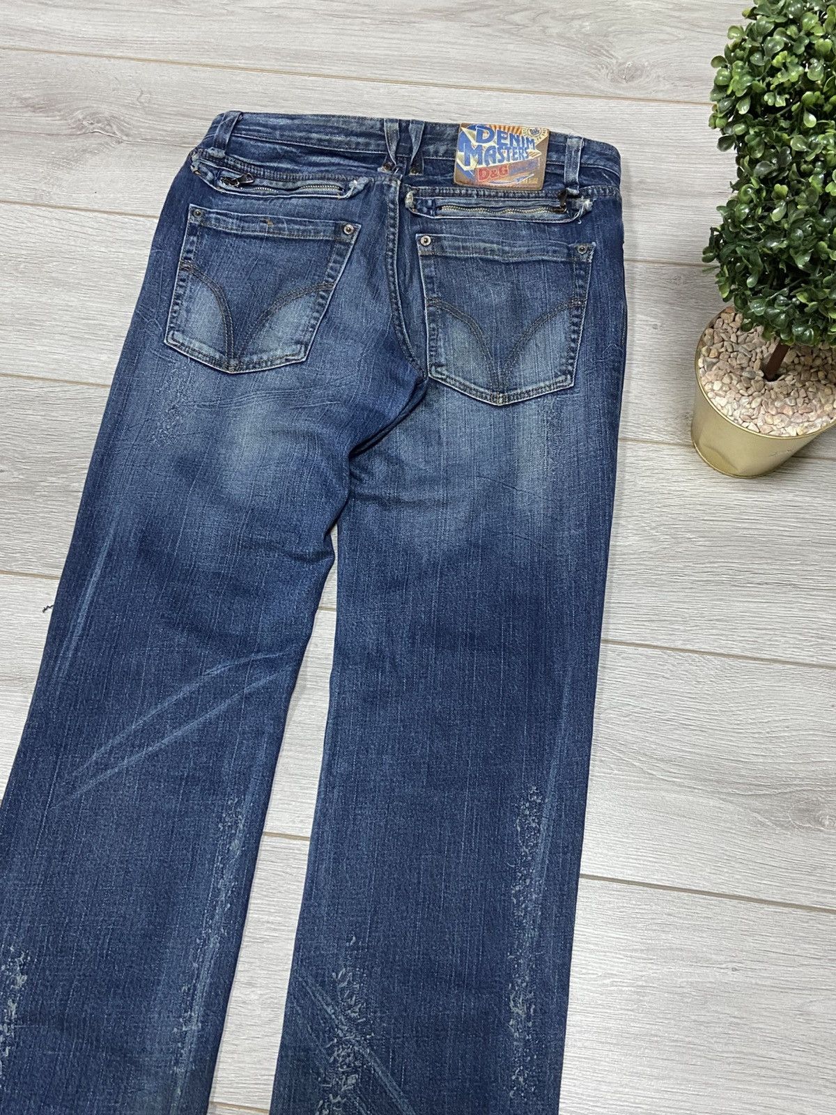 Dolce & Gabbana DOLCE GABBANA vintage denim masters zipper distressed jeans Size US 34 / EU 50 - 11 Thumbnail