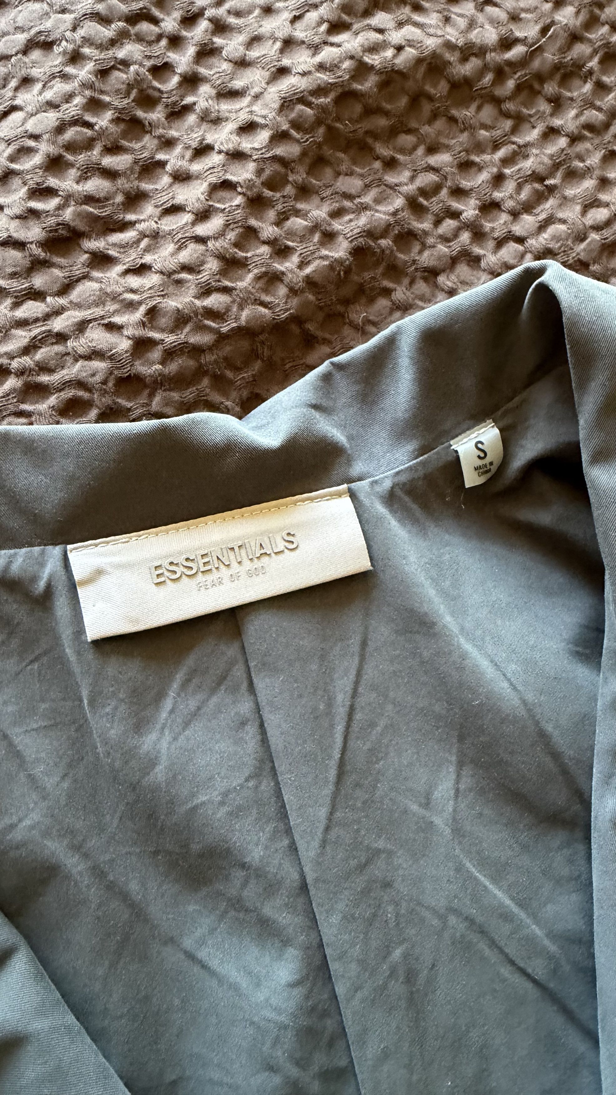 Fear of God Fear of God ESSENTIALS Gray Long Coat Size US S / EU 44-46 / 1 - 6 Thumbnail