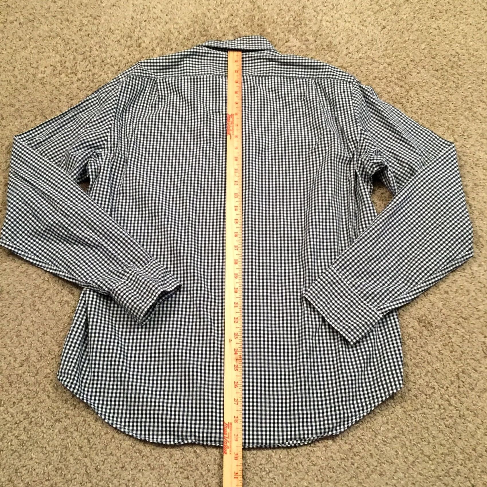 J.Crew J.Crew Shirt Mens Large Slim Blue Plaid Long Sleeve Button Down Size US L / EU 52-54 / 3 - 6 Thumbnail