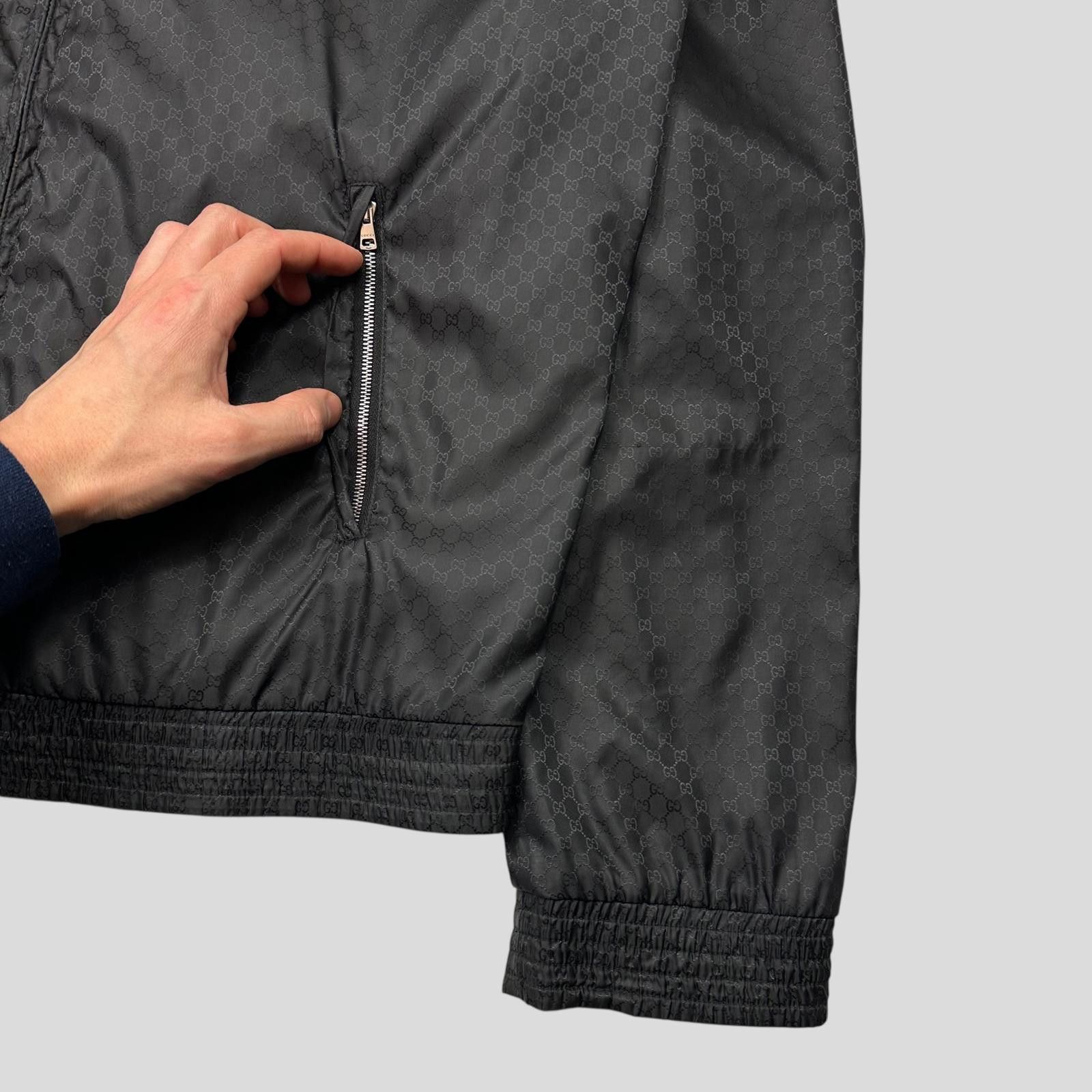 Gucci Gucci 2012 Nylon Monogram GG Web Logo Bomber Jacket IT52 (L) Size US L / EU 52-54 / 3 - 5 Thumbnail