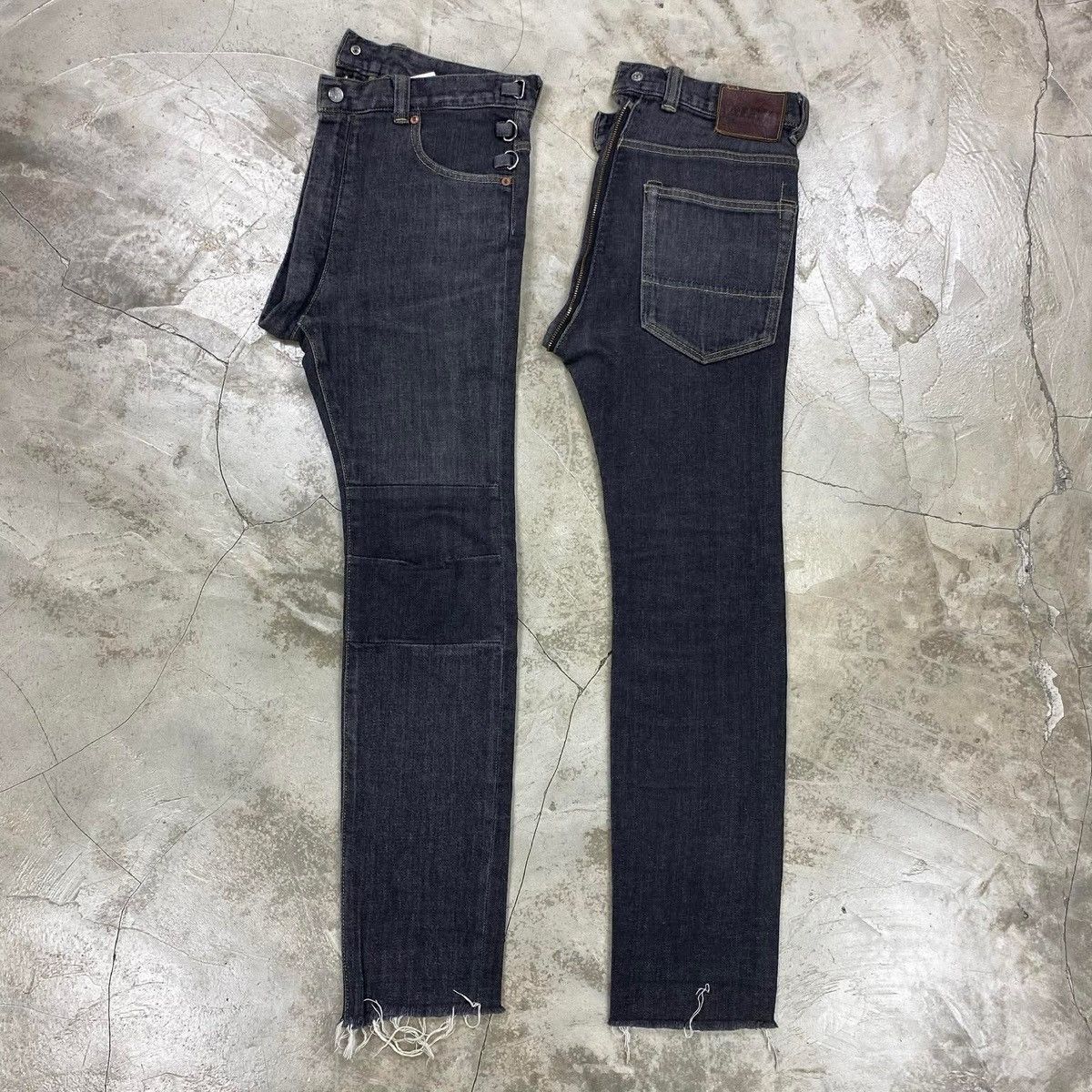 Ganryu FW2016 Reconstructible Denim Moto Jeans Size US 30 / EU 46 - 1 Thumbnail