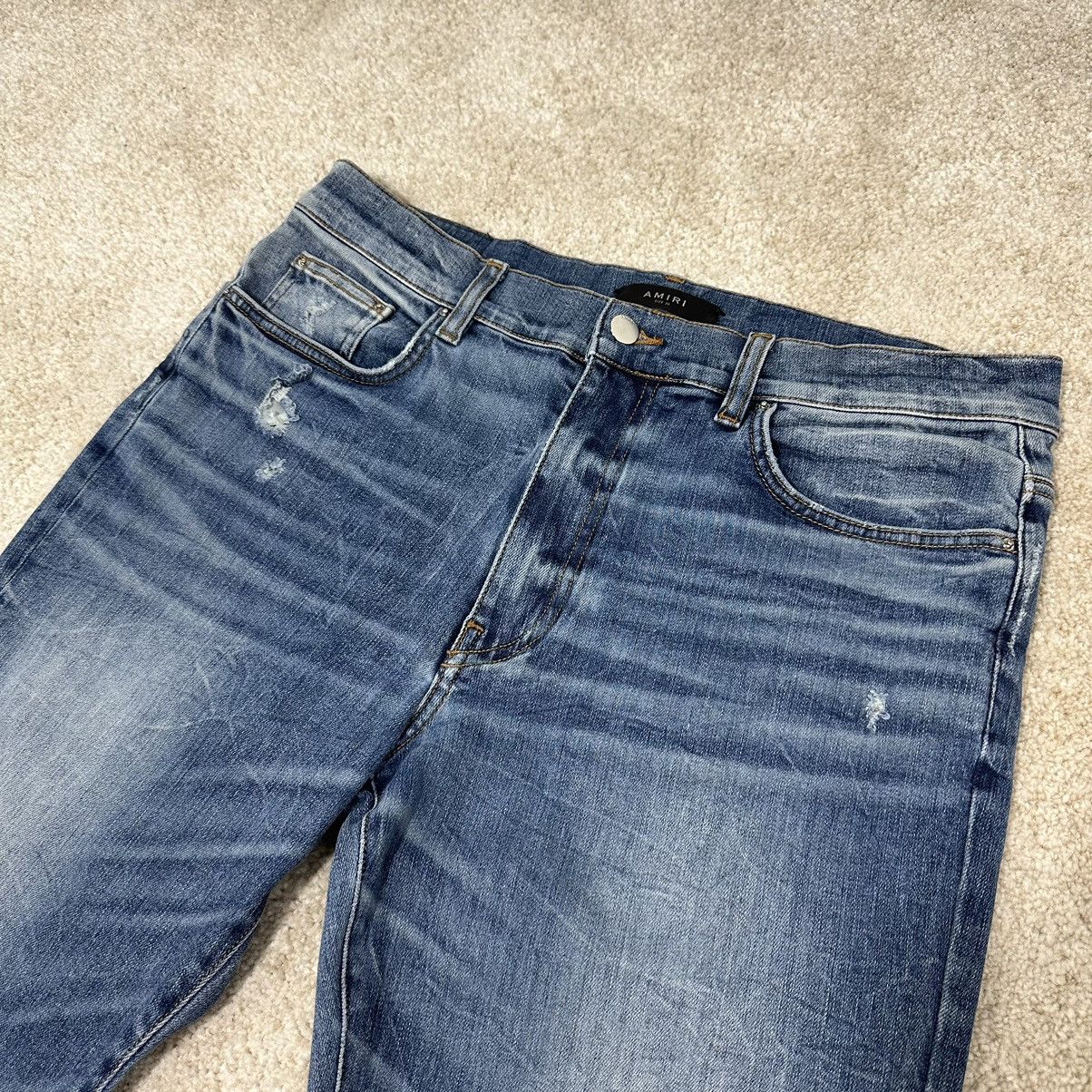 Amiri Amiri Jeans 307 Skinny Stretch Washed Denim size 34 / L #307 Size US 34 / EU 50 - 3 Thumbnail