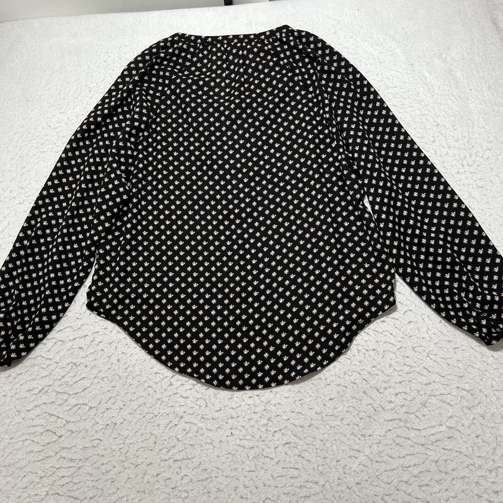 Nordstrom WAYF Where Are You From Lightweight Tie Blouse Size S / US 4 / IT 40 - 10 Thumbnail