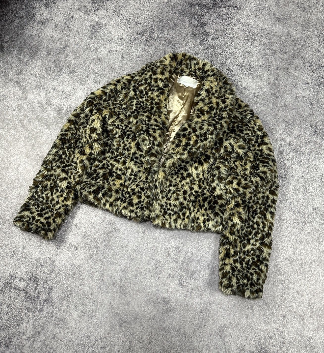 Other Y2K Avant Garde Leopard Fur Jakcet Streetwear Casual Rare M Size M / US 6-8 / IT 42-44 - 1 Thumbnail