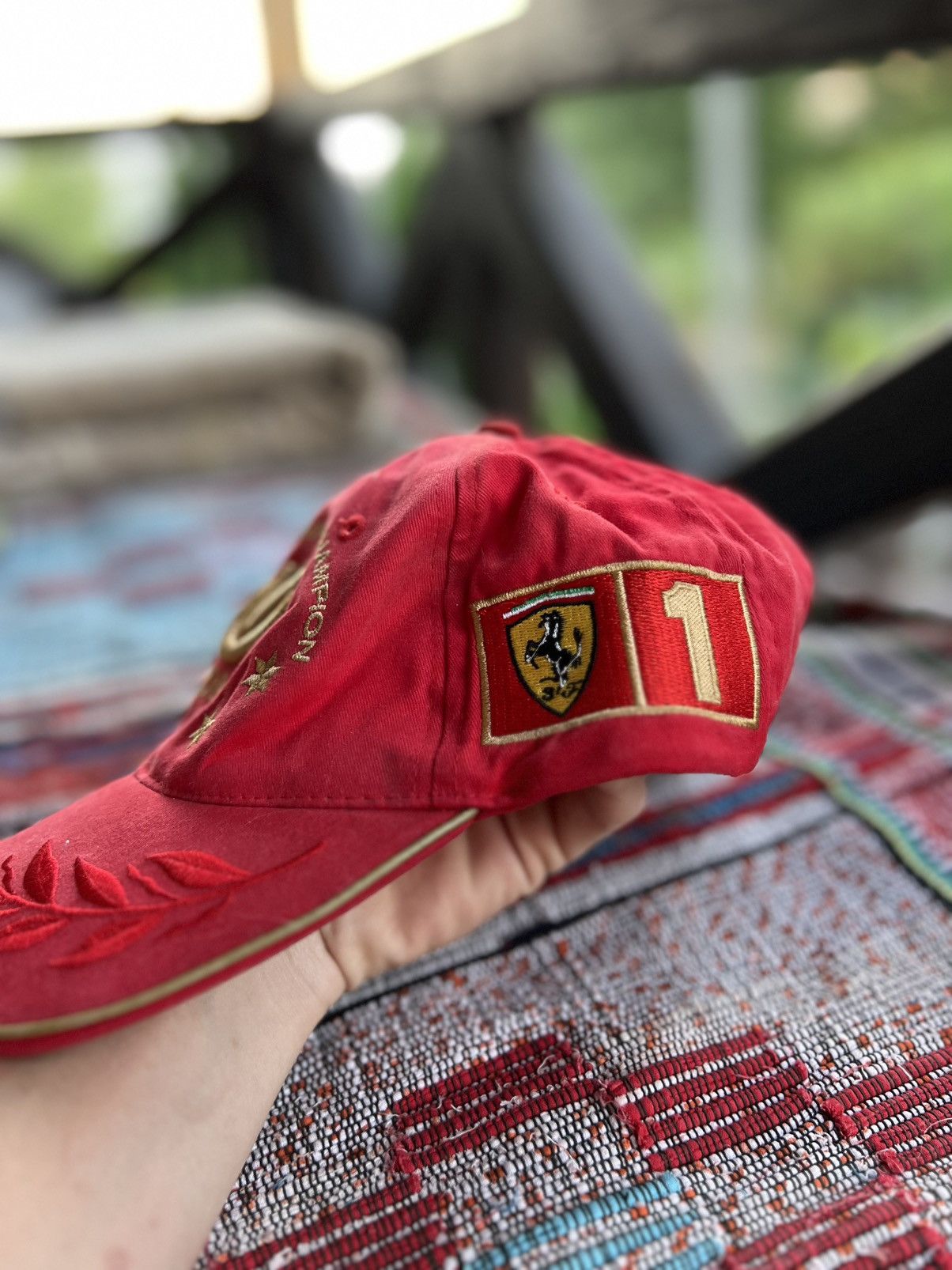 Ferrari ❤️‍🔥 Ferrari F1 Red Michael Schumacher Vintage Ca Size ONE SIZE - 2 Thumbnail