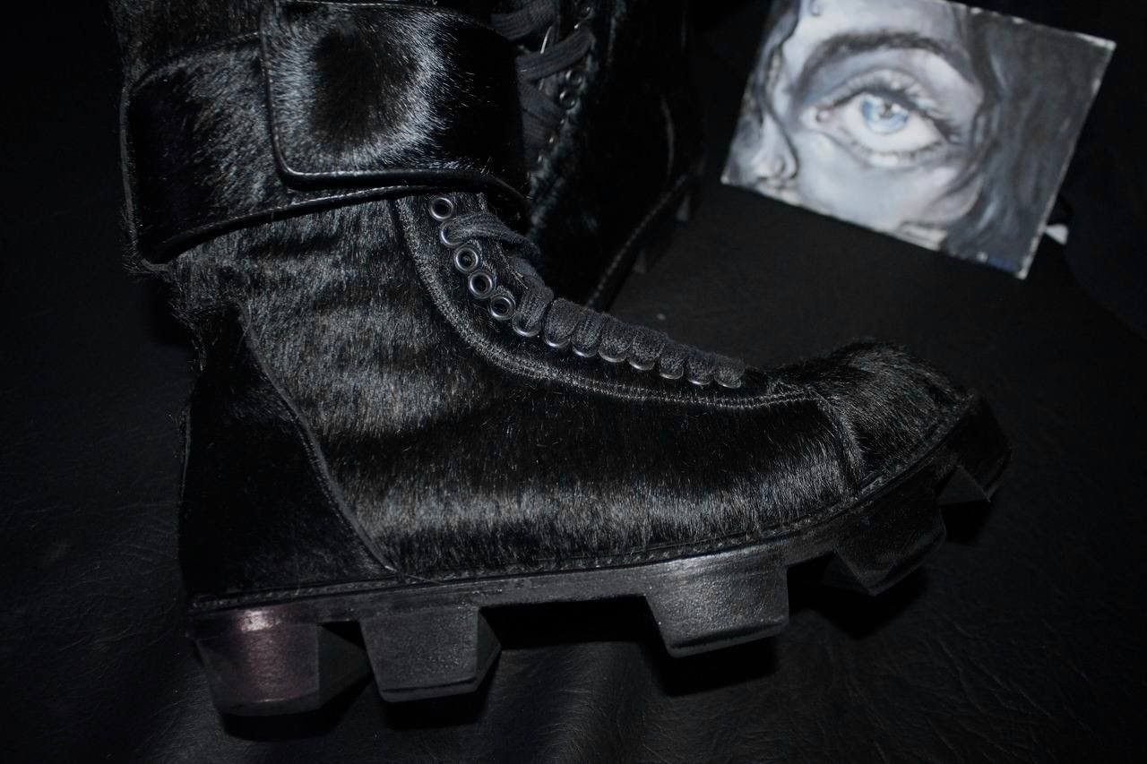 Rick Owens Rick Owen’s Plinth Blistered Hiker Boots FW2013 Size US 9 / EU 42 - 5 Thumbnail
