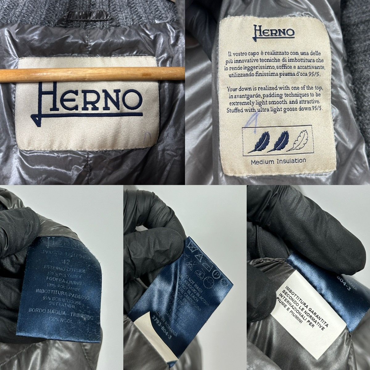 Herno Women’s Herno Quilted Down Long Coat Jacket Size M / US 6-8 / IT 42-44 - 17 Thumbnail