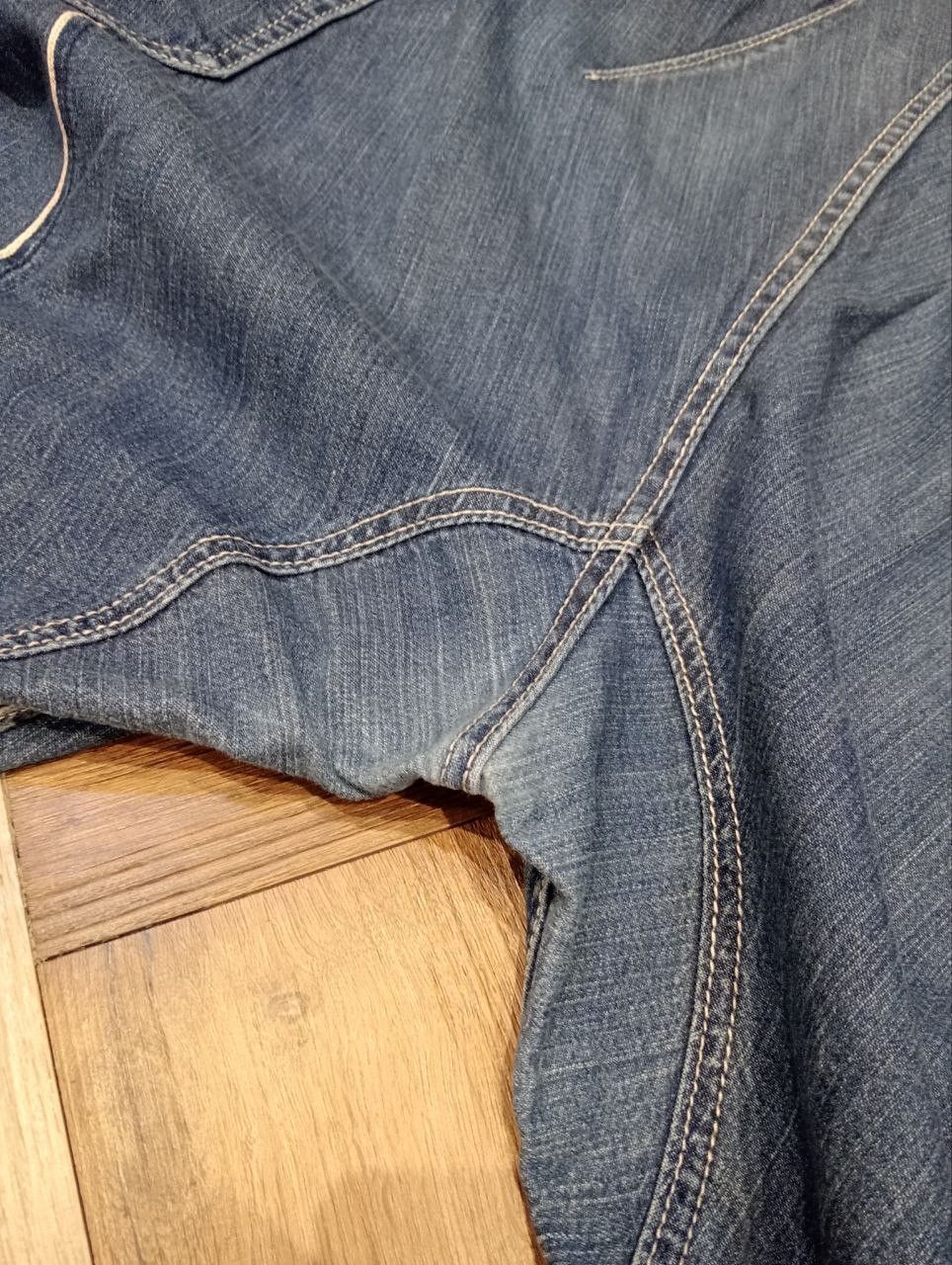 Issey Miyake MERCIBEAUCOUP ISSEY MIYAKE BLUE DENIM BAGGY PANTS Size US 32 / EU 48 - 16 Thumbnail
