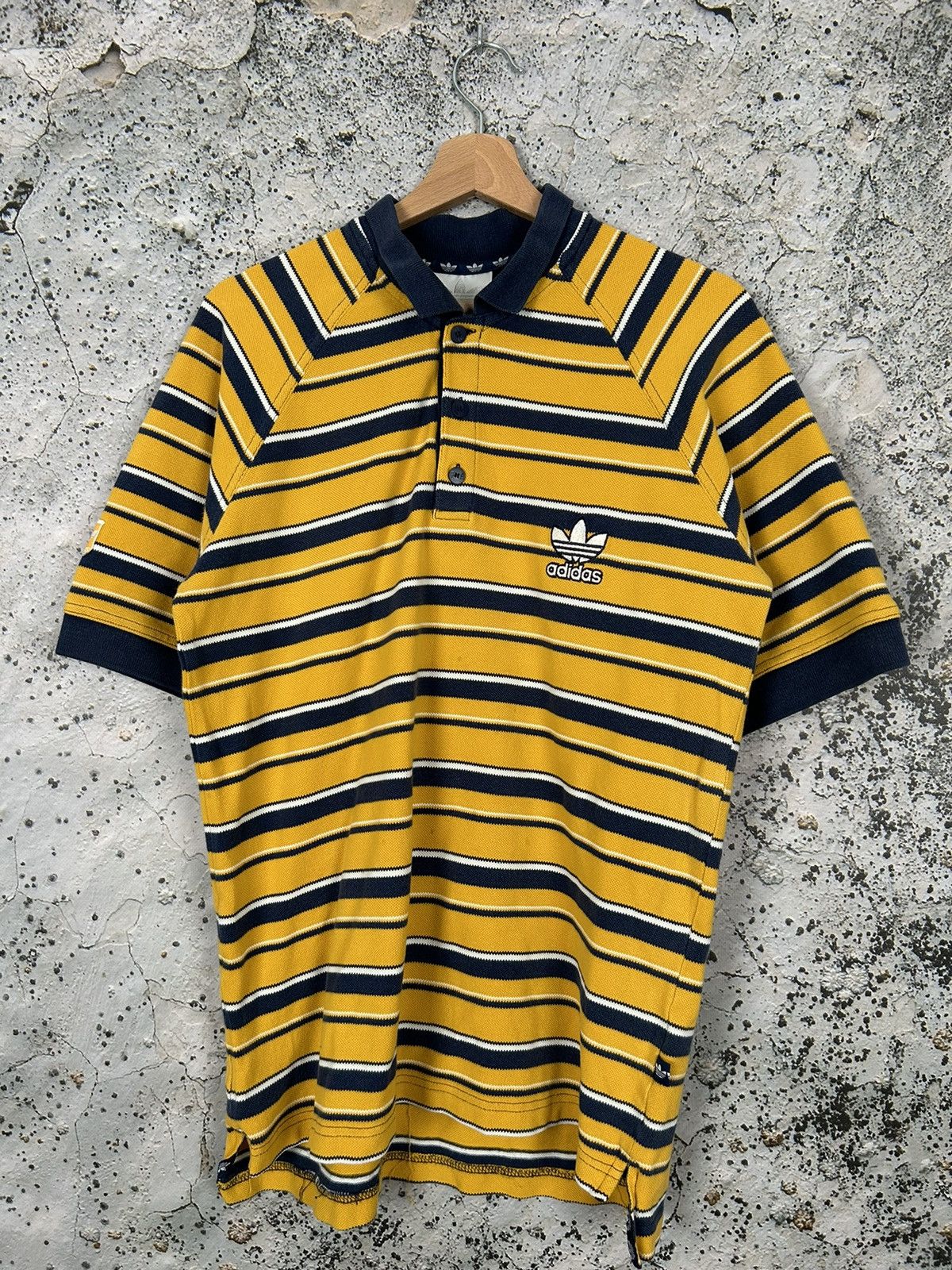Vintage Adidas Polo Shirt 90s Sportswear Streetwear Hype