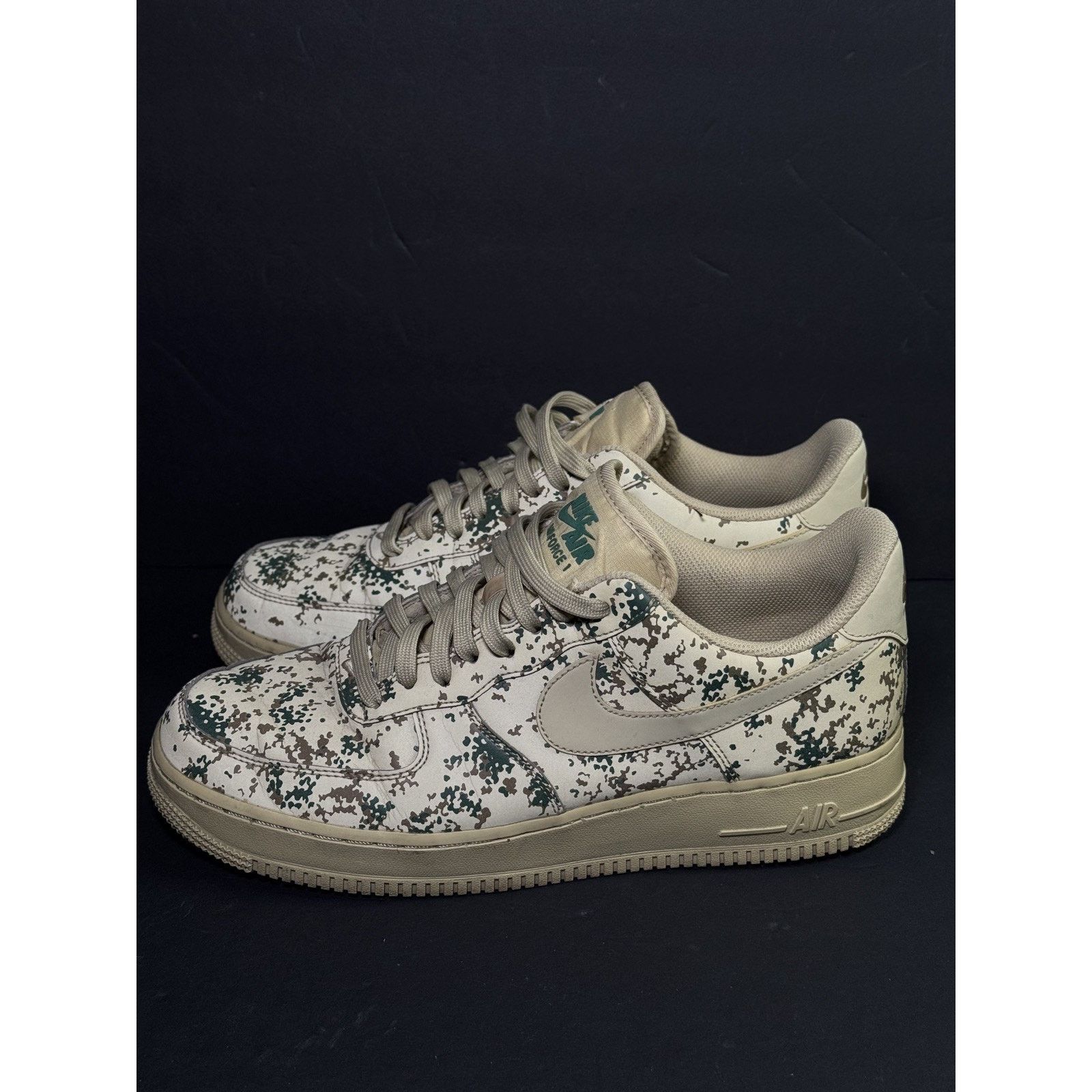 Nike Nike Air Force 1 Low Desert Camo Sneakers Mens Size 10 Size US 10 / EU 43 - 6 Thumbnail