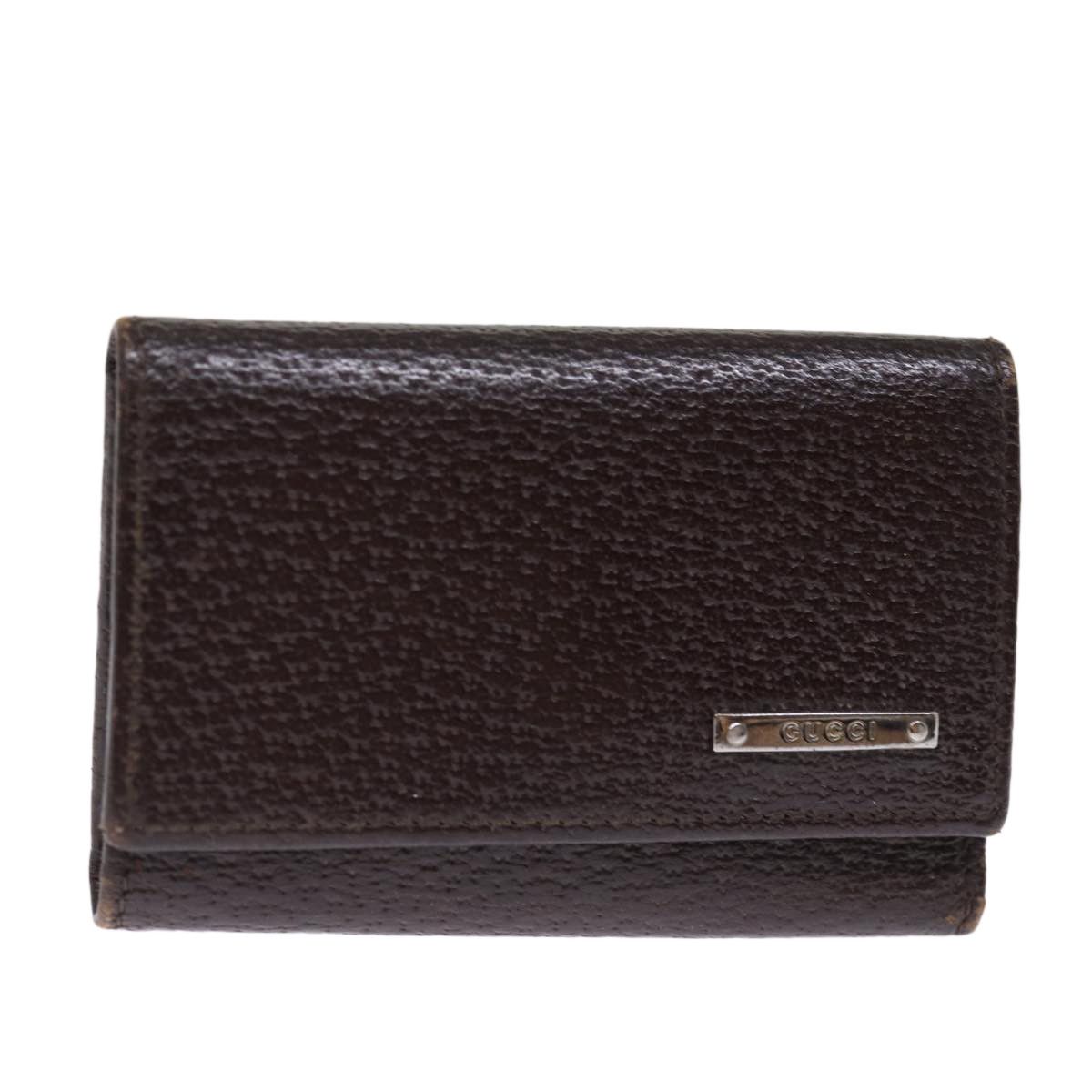 Gucci -- Brown Leather Wallet (Pre-Owned) Size ONE SIZE - 1 Thumbnail