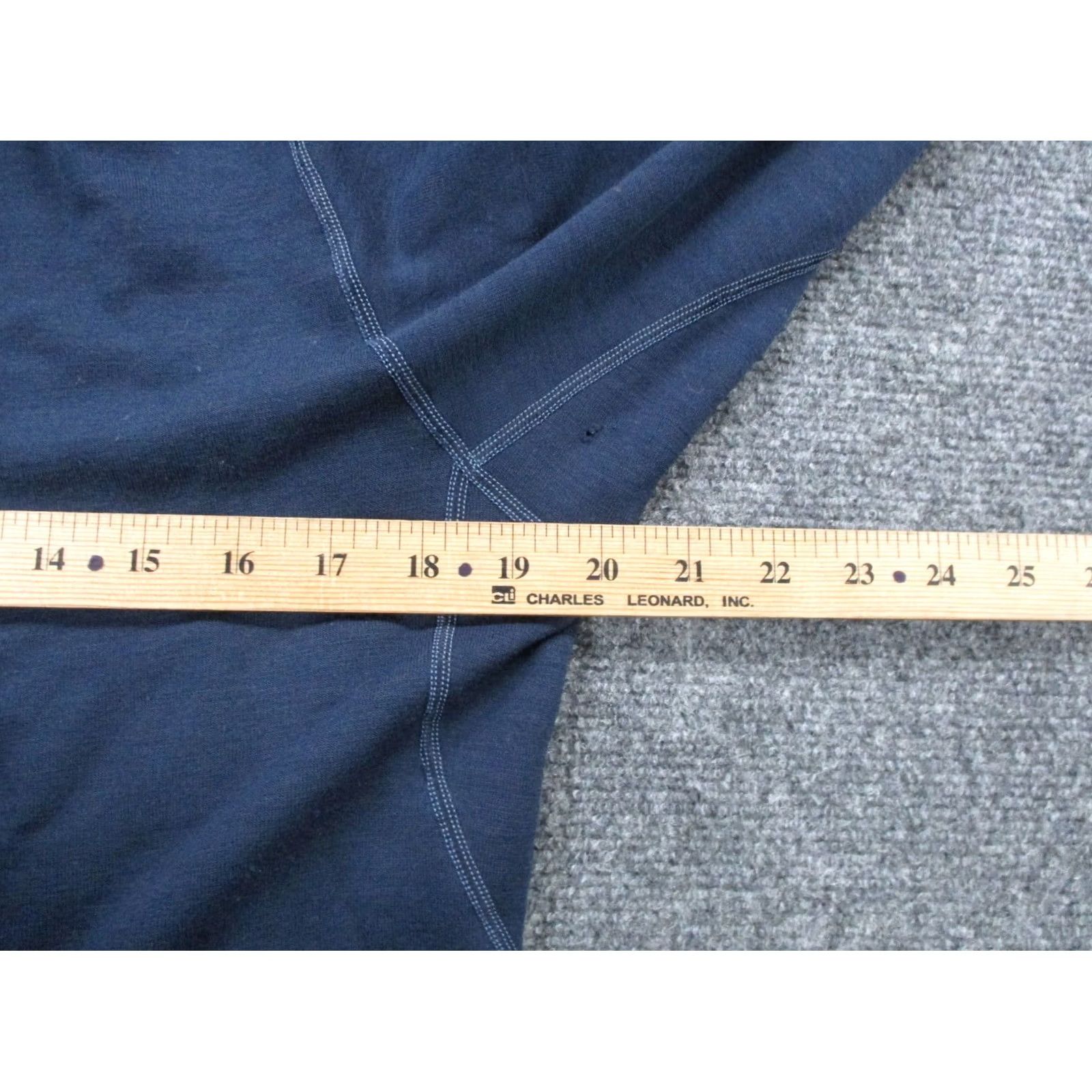 Patagonia VINTAGE Patagonia Shirt Mens L Blue Wool Performance Base Layer Stretch USA Made Size US L / EU 52-54 / 3 - 5 Thumbnail