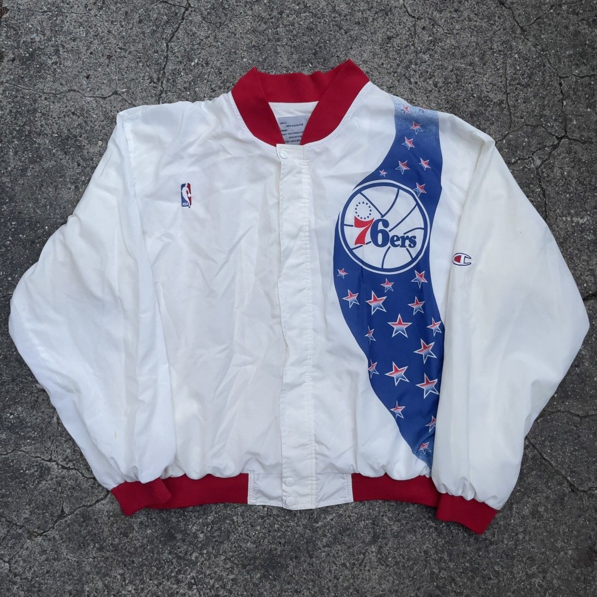 インディアナ・ペイサーズ Champion ウォームアップジャケット Champion × NBA × Vintage Vintage Indiana Pacers Champion