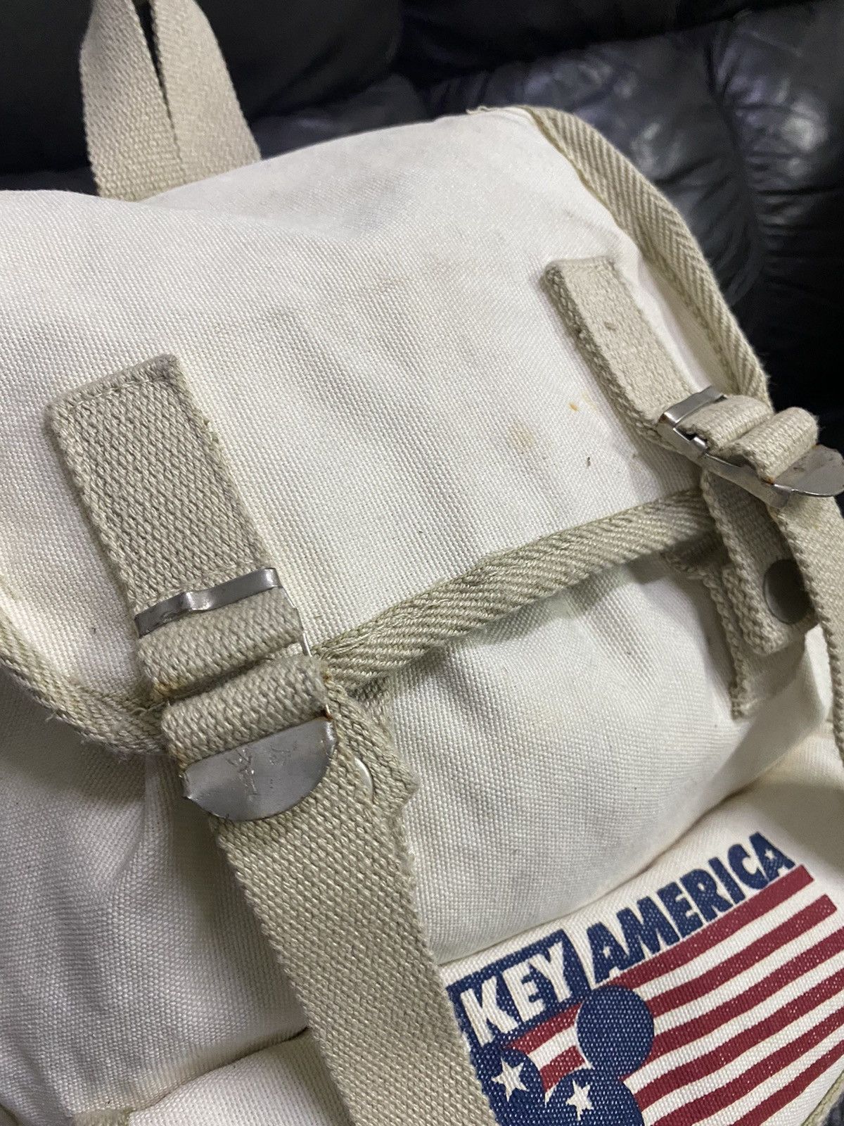 Mickey Mouse × Vintage Vintage Mickey Mouse America 90’s Disney Backpack Size ONE SIZE - 10 Thumbnail