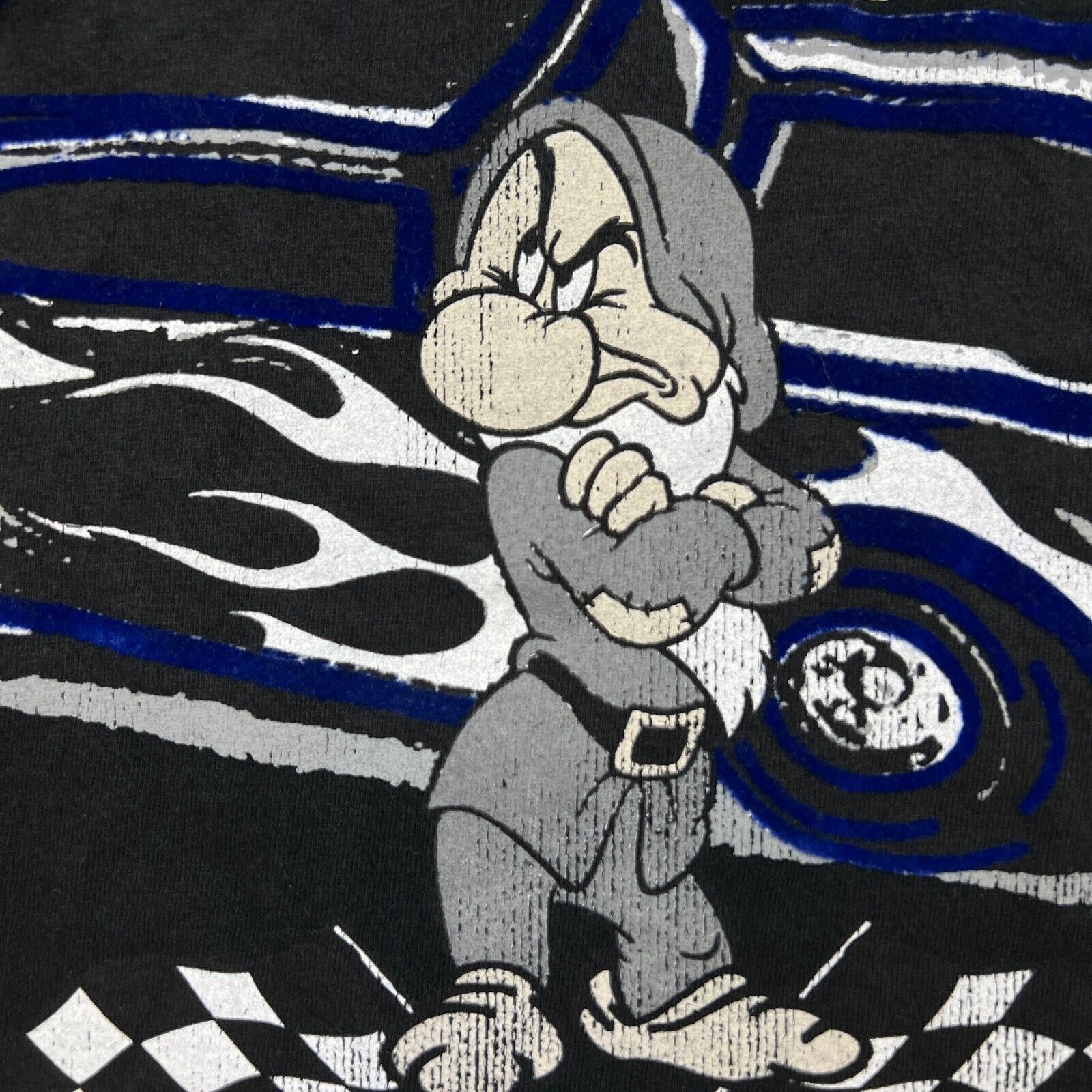 Cartoon Network × Disney × Vintage VTG Walt Disney World T Shirt XL Grumpys Hot Rod Racing Tee Size US XL / EU 56 / 4 - 3 Thumbnail