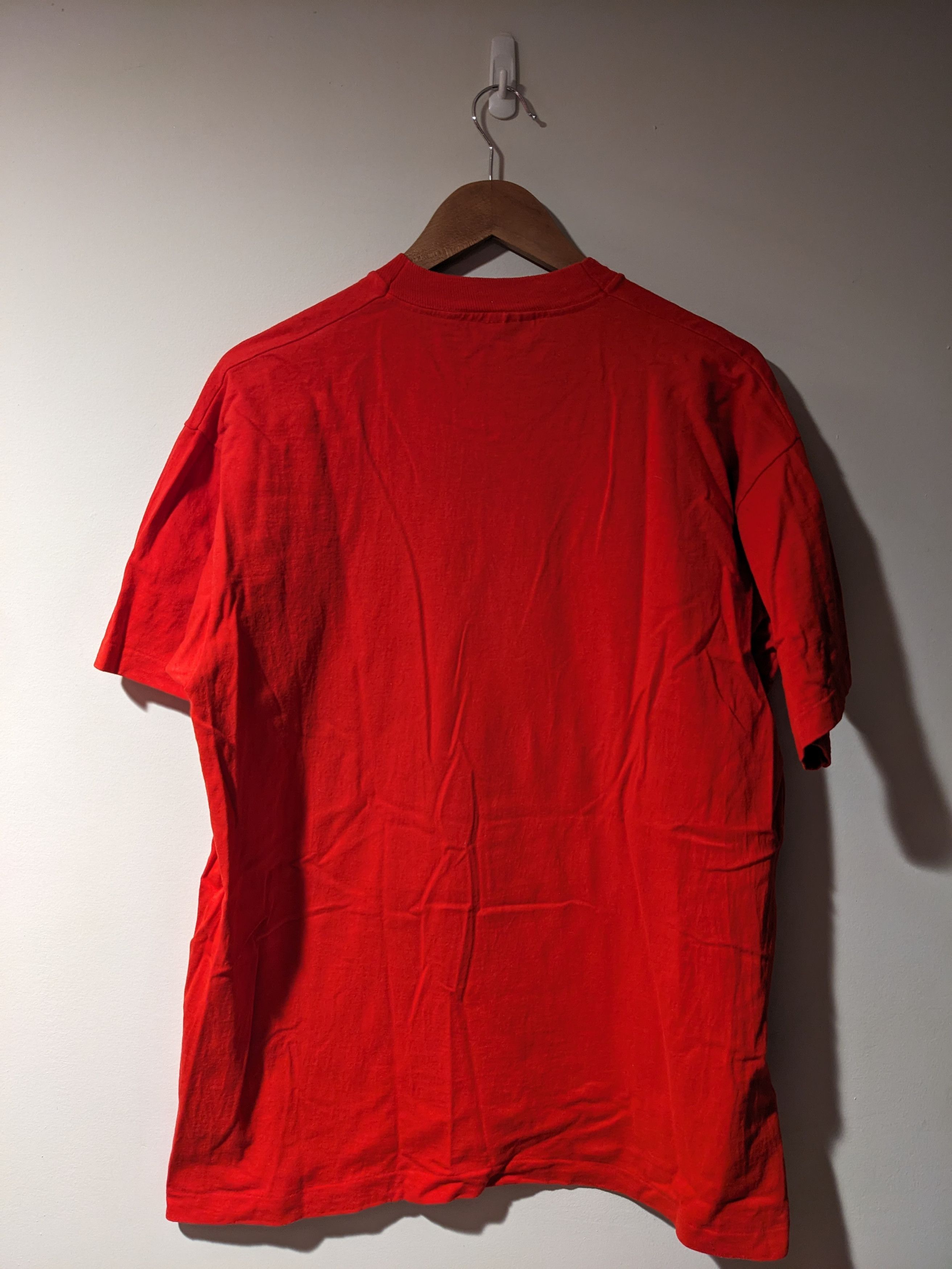 NBA Vintage 90s Chicago Bulls NBA Baseball Jordan T-Shirt Size US XL / EU 56 / 4 - 4 Thumbnail