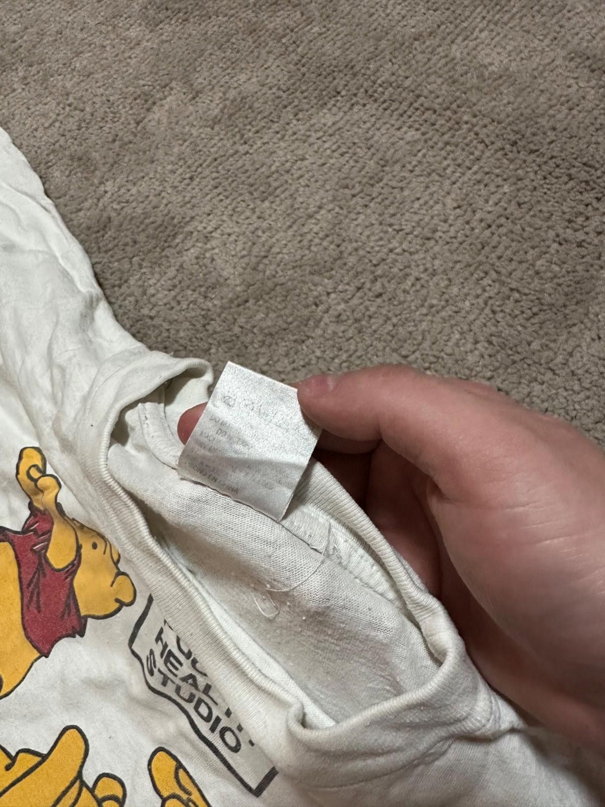 Disney Vintage 80s 1987 Pooh Walt Disney Tee Shirt Size US L / EU 52-54 / 3 - 7 Thumbnail