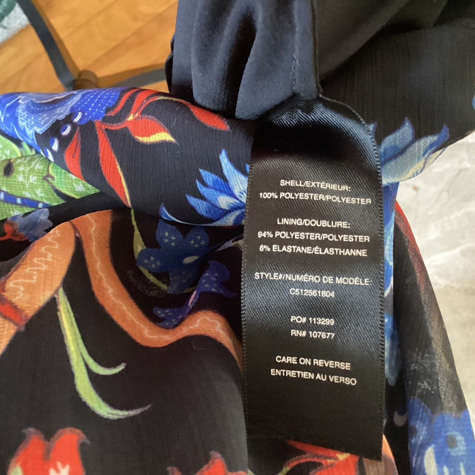 Alice + Olivia Alice + Olivia Cay Alder Floral Mini Dress Size 4 Black Fall Size S / US 4 / IT 40 - 11 Thumbnail