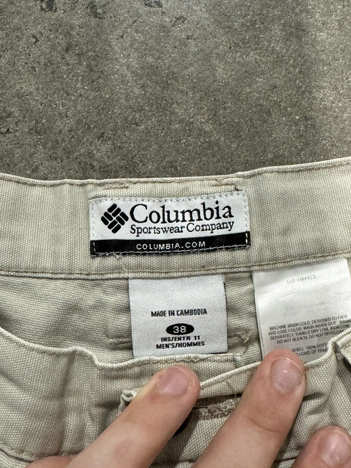 Columbia × Vintage Vintage Columbia Sportswear Carpenter Shorts 38 Size US 38 / EU 54 - 4 Thumbnail