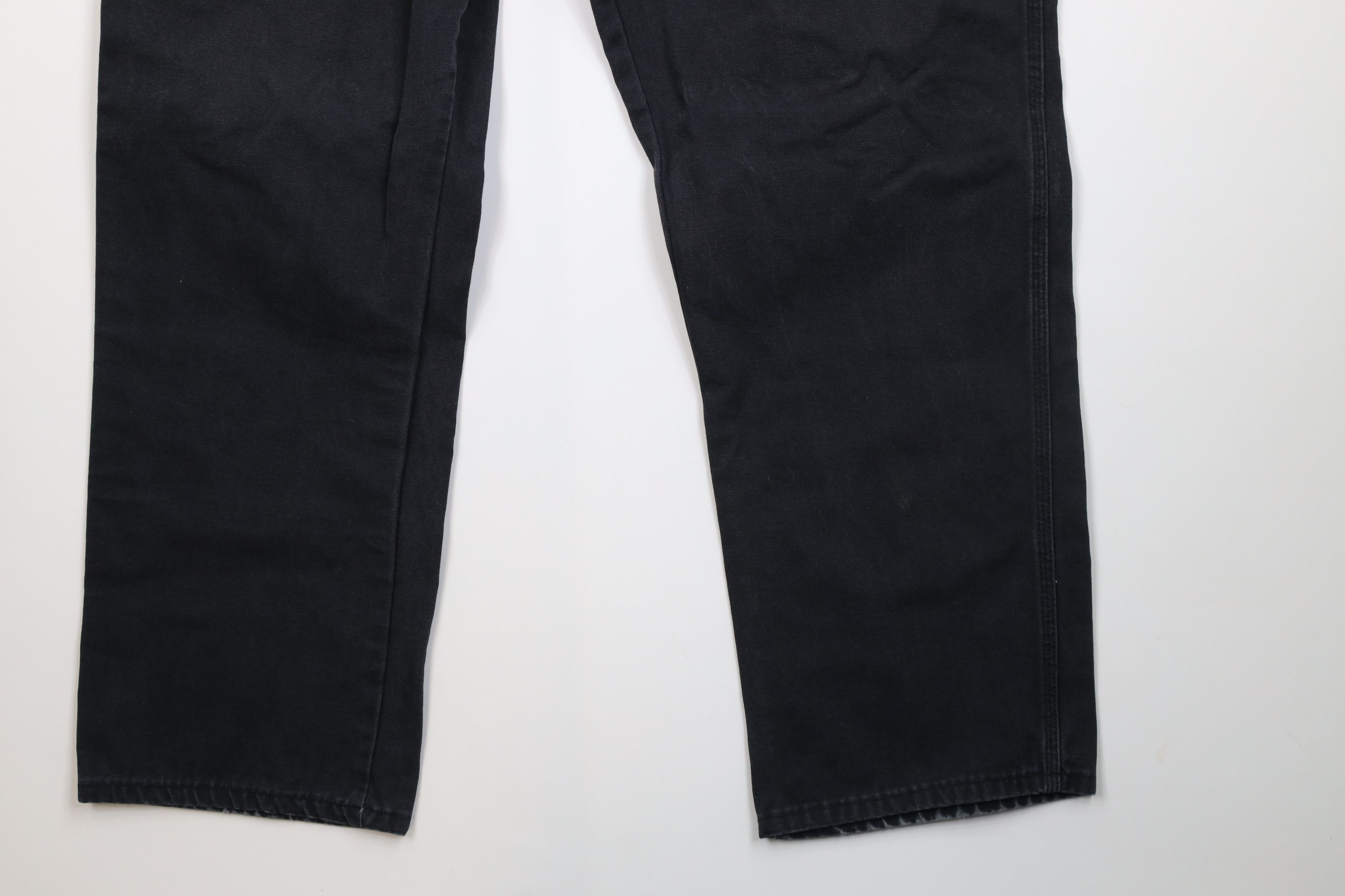 Dickies Vintage Y2K Dickies Wide Leg Dungaree Pants Black Cotton Size US 42 / EU 58 - 5 Thumbnail