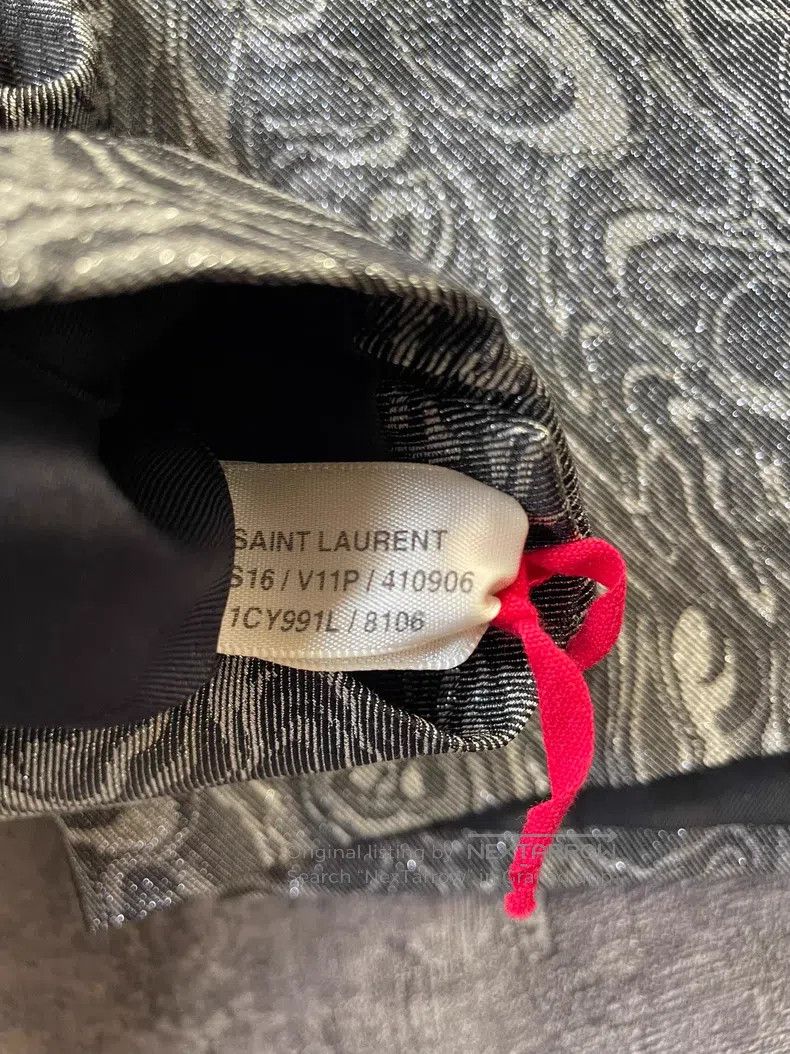 Saint Laurent Paris Saint Laurent Paris Water wave silver thread silk suit Size US S / EU 44-46 / 1 - 7 Thumbnail