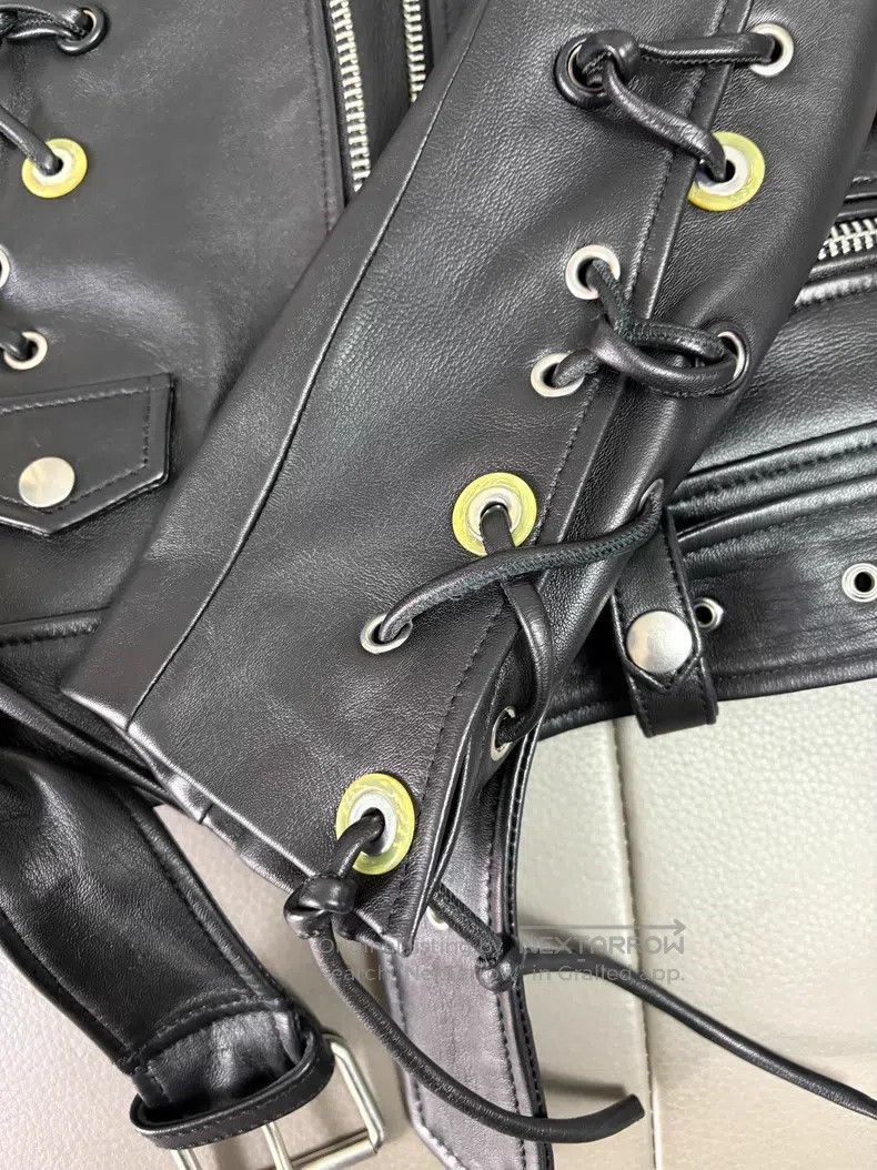 Acne Studios Acne Studios Women's Leather Jacket Size XXS / US 00 / IT 34 - 5 Thumbnail