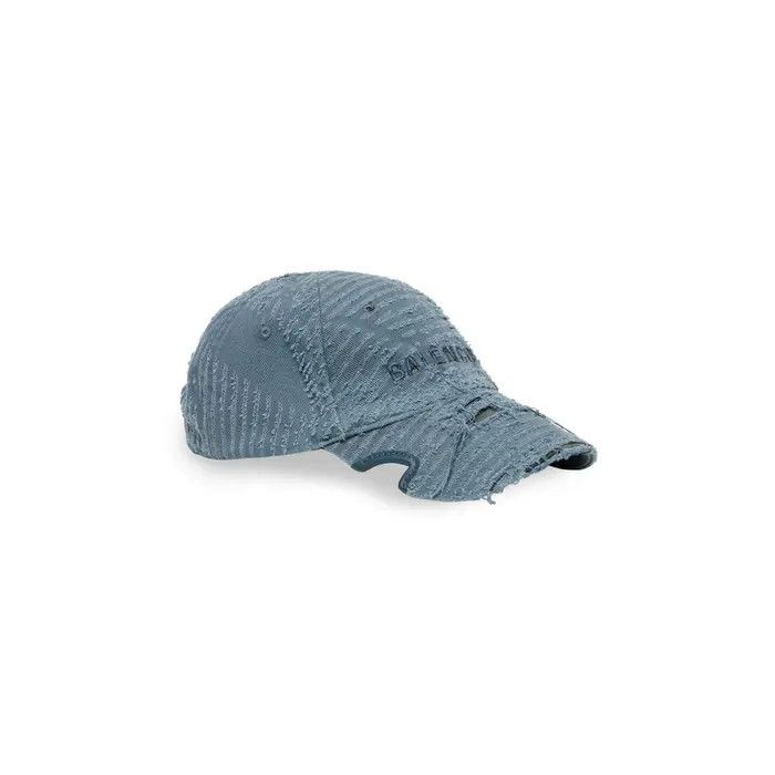 Balenciaga o1w1db10126 Size: S / Laser Destroyed Hat / Cap Size ONE SIZE - 1 Thumbnail