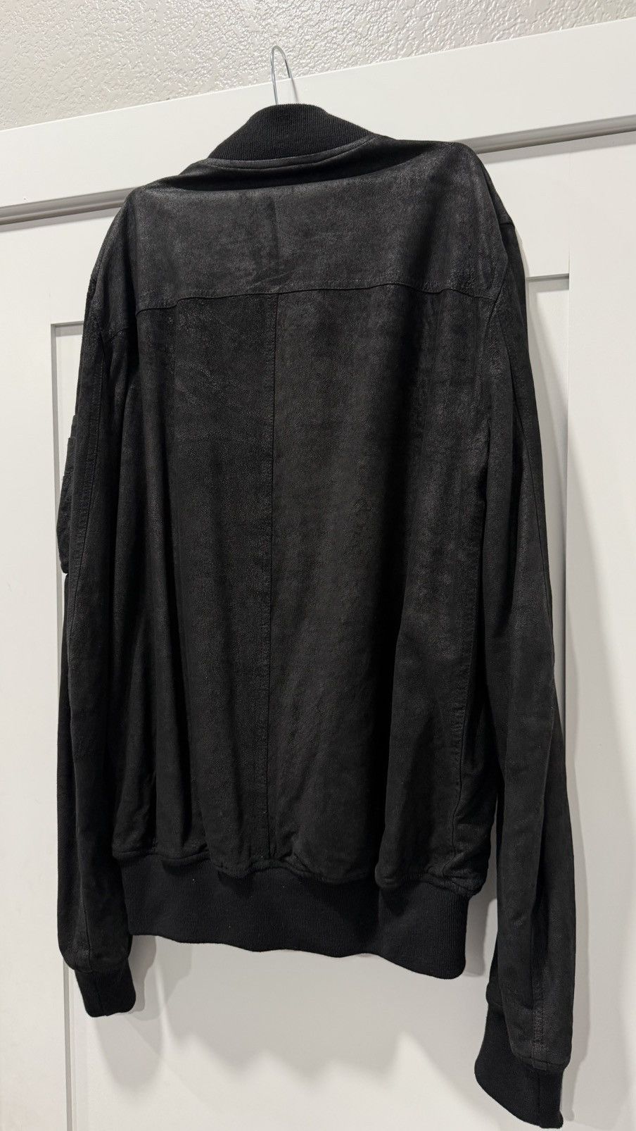 Rick Owens RICK OWENS “BLISTERED SUEDE MA-14 BOMBER JACKET Size US M / EU 48-50 / 2 - 7 Thumbnail