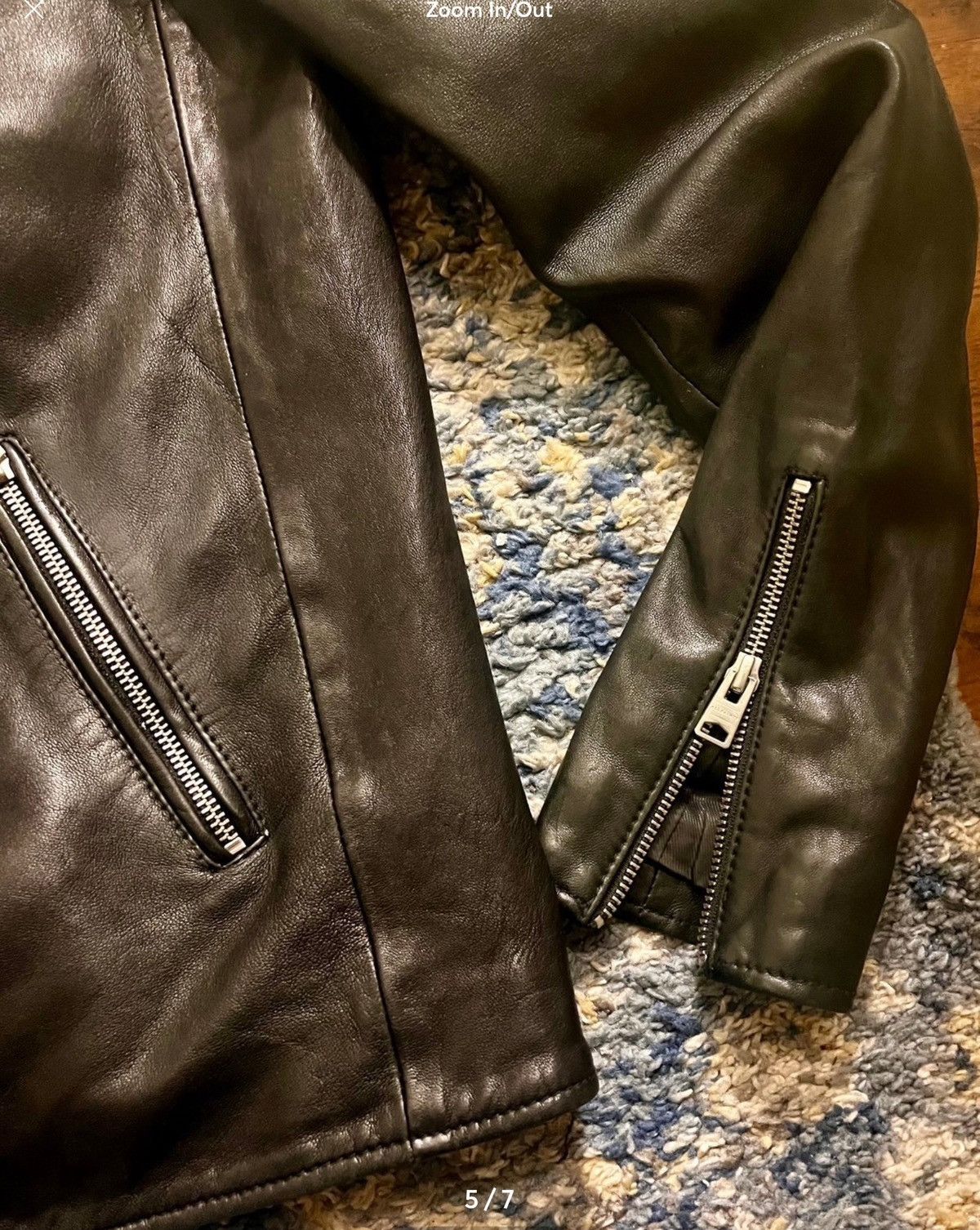 Allsaints AllSaints leather bomber Size US M / EU 48-50 / 2 - 10 Thumbnail