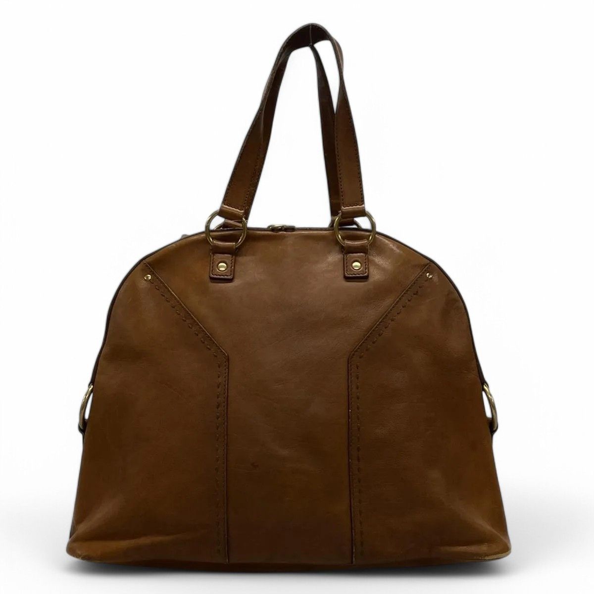Yves Saint Laurent Yves Saint Laurent - Rive Gauche Leather Handbag Shoulder Size ONE SIZE - 2 Thumbnail