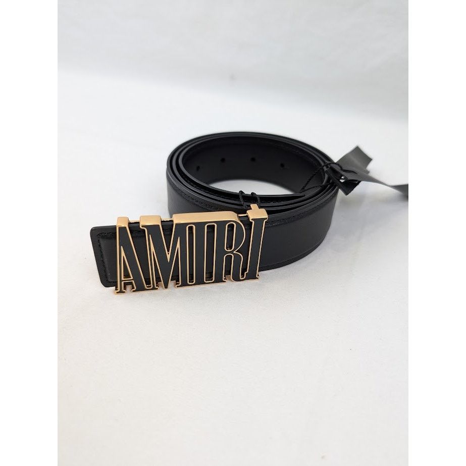 Amiri o1rshd1 Size: 85 CM / Nappa Amiri 4cm Belt in Black | Grailed