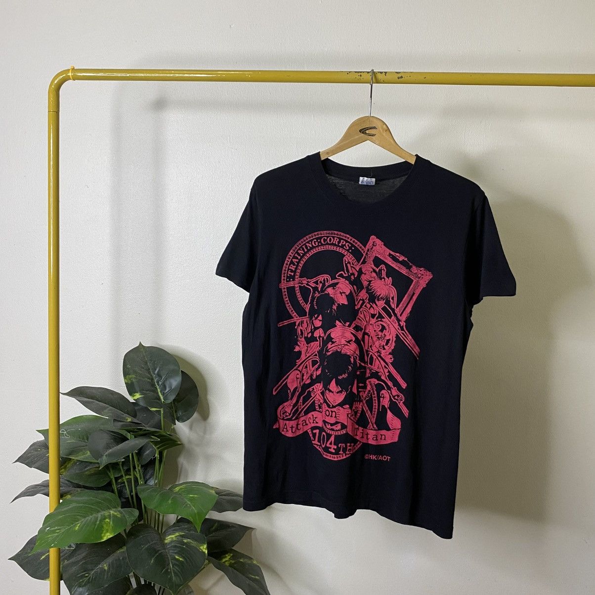 Anime Y2K Attack On Titan Japanese Manga Series Anime T Shirt Size US M / EU 48-50 / 2 - 1 Thumbnail